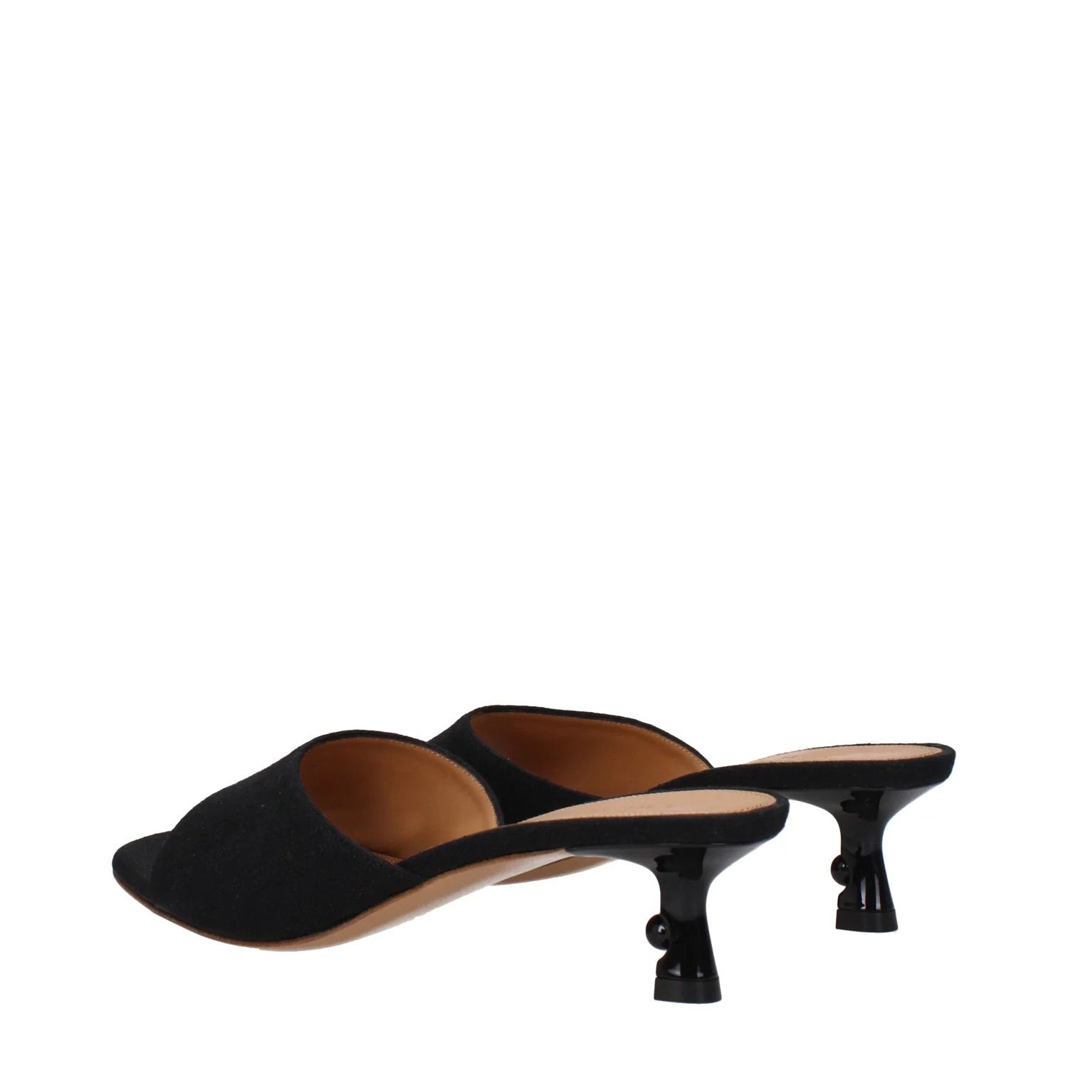 Off-White ob1o1e1124 Linen Sandals in Black Size US 6 / IT 36 - 4 Thumbnail