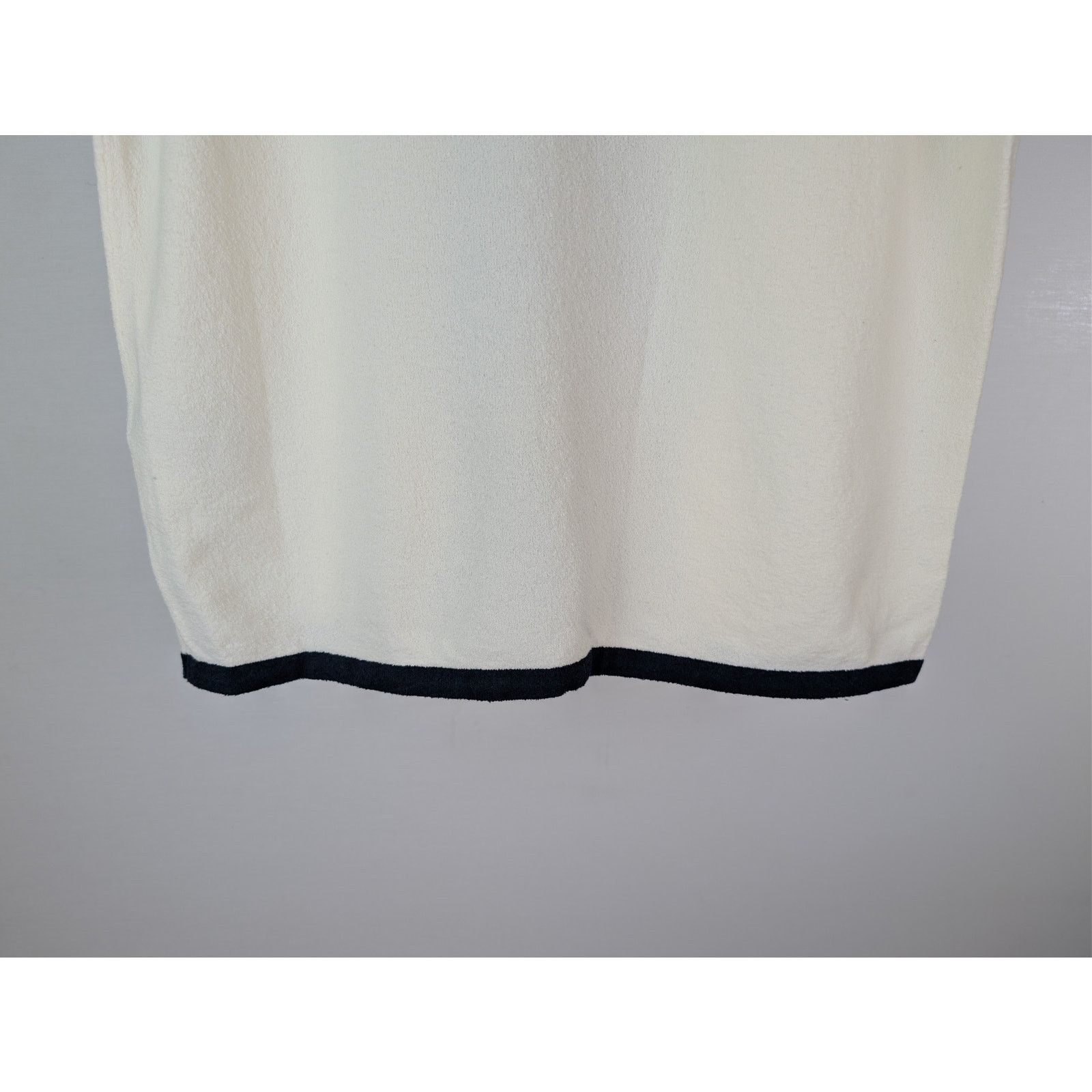Rag & Bone o1rshd1 CC20 Avery Shirt in Zuma Toweling in Ivory Size US S / EU 44-46 / 1 - 12 Thumbnail