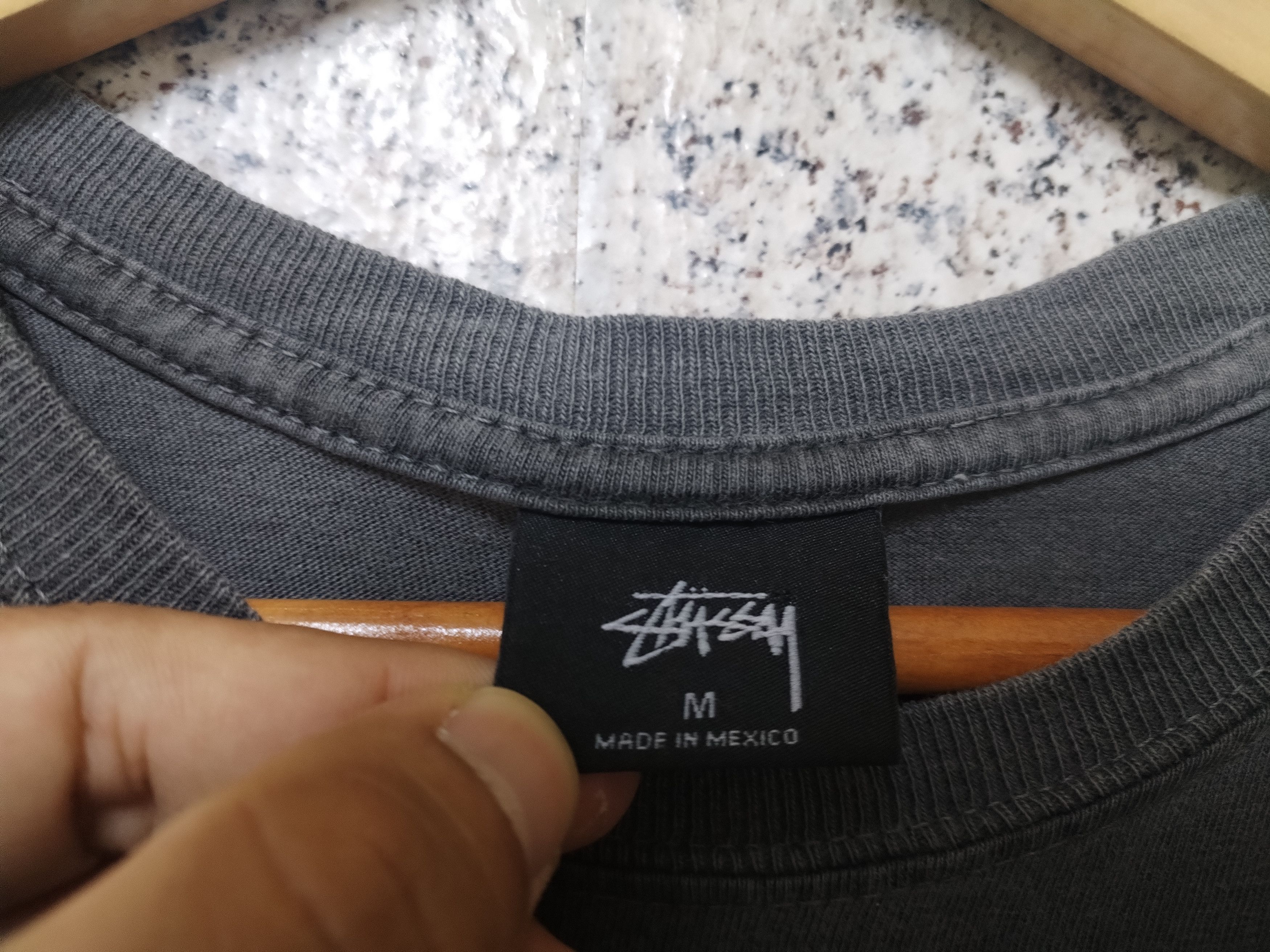 Stussy Thrashed Sun Faded Stussy Shirt Distressed Grunge Band Size US M / EU 48-50 / 2 - 4 Thumbnail