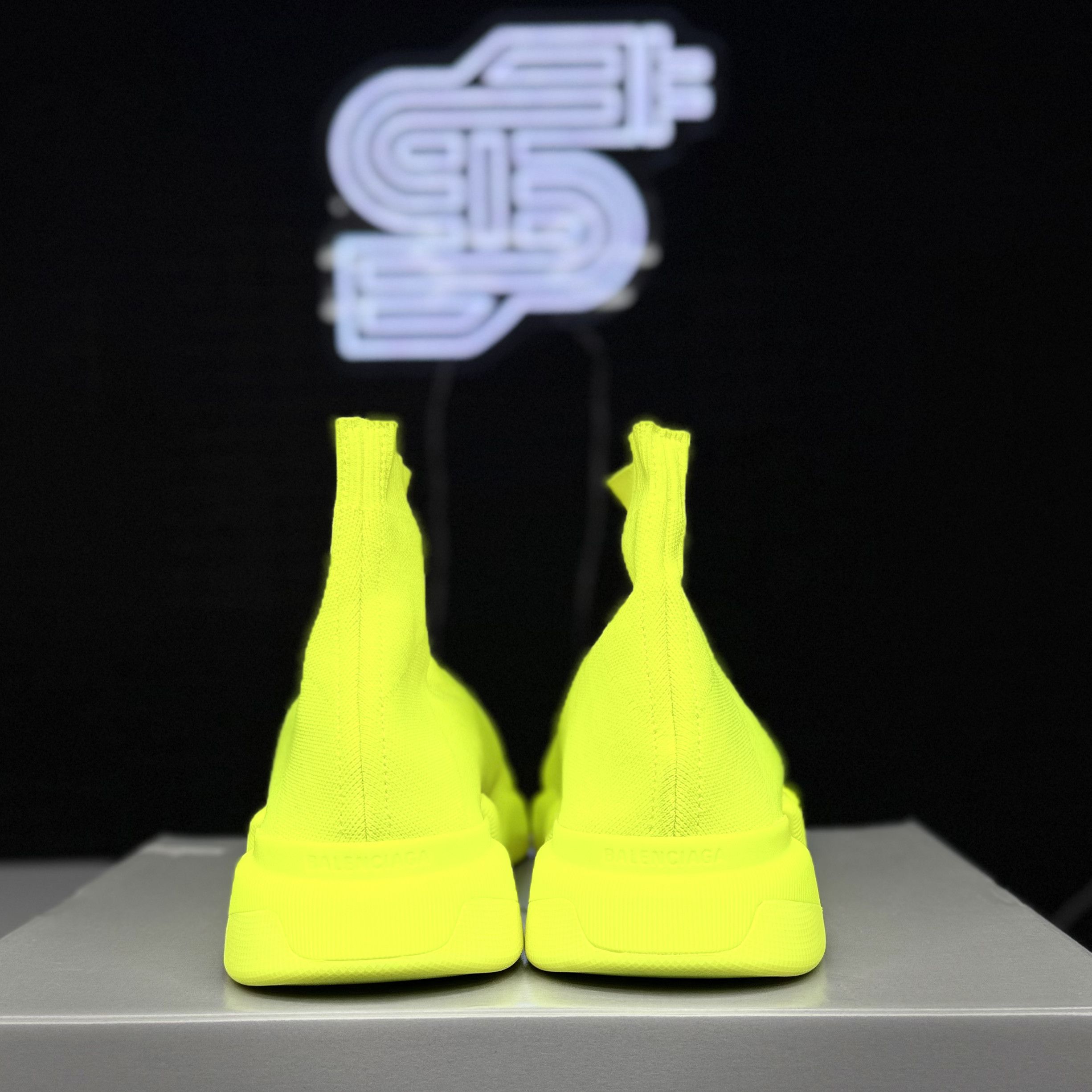 Balenciaga Balenciaga Speed 2.0 Trainer Neon Size US 12 / EU 45 - 6 Thumbnail