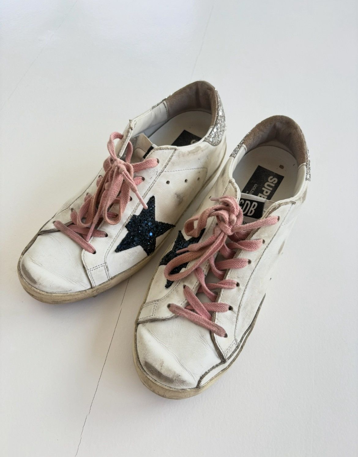 Golden Goose Golden Goose SuperStars Size US 7 / IT 37 - 3 Thumbnail