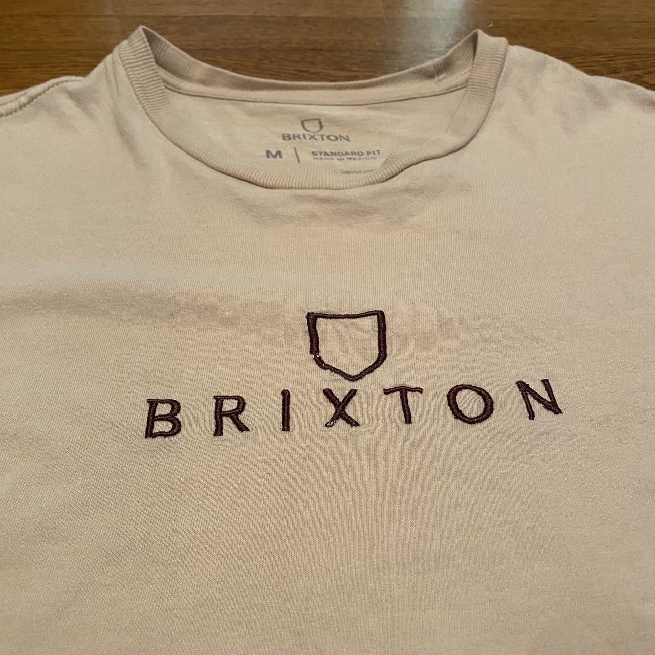 Brixton Vintage Brixton white Tee Size US M / EU 48-50 / 2 - 2 Thumbnail