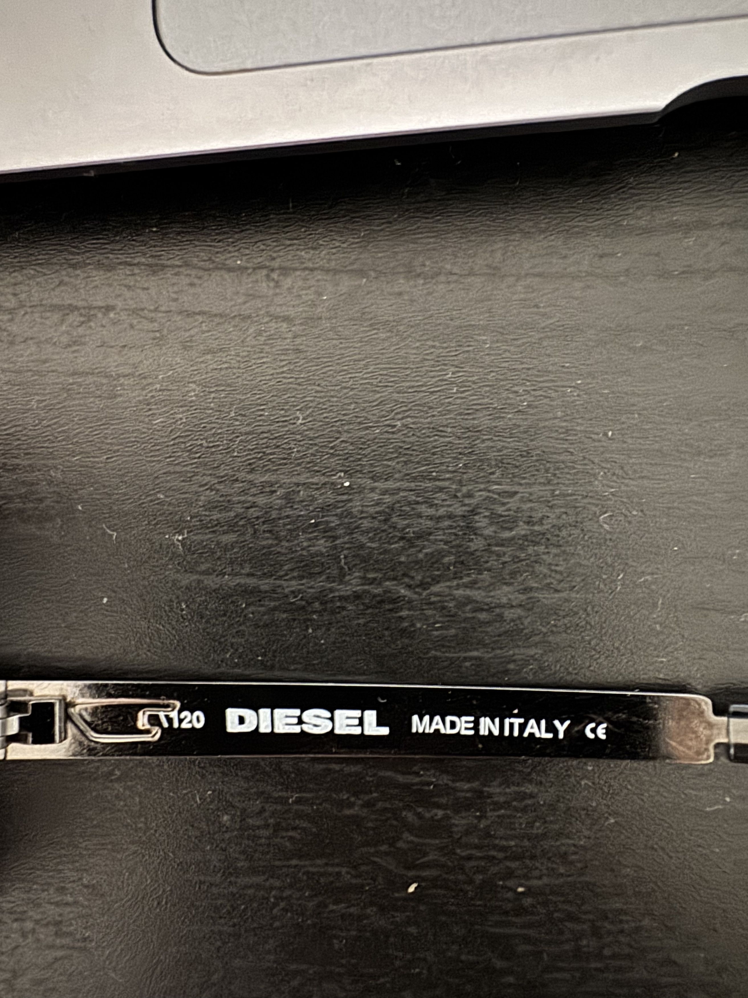 Diesel Diesel '90s Transparent Gray Rimless Sunglasses Size ONE SIZE - 4 Thumbnail