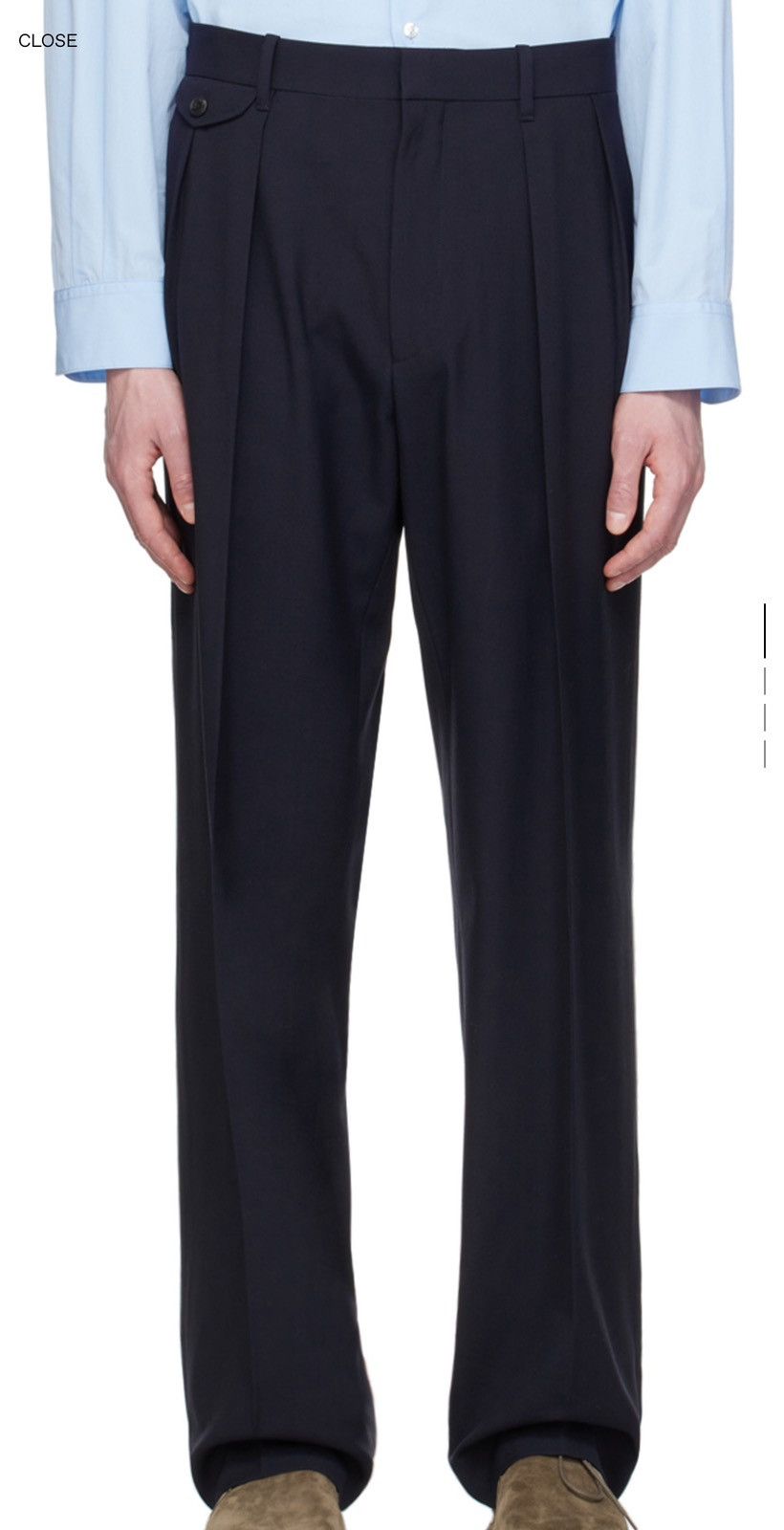 THE ROW marcello pants 32