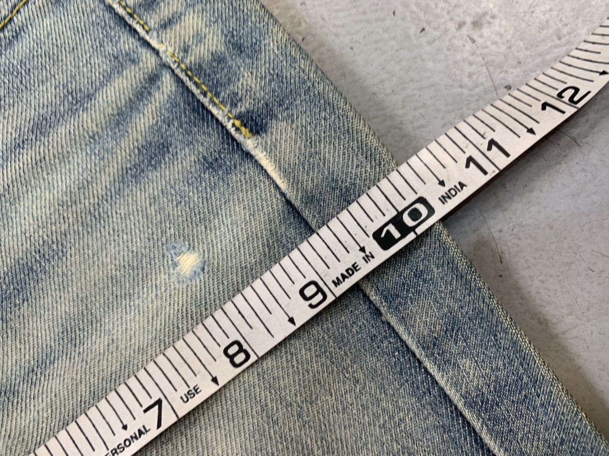 Japanese Brand Vintage womens evisu inspired bootcut denim pants Size 28" / US 6 / IT 42 - 13 Thumbnail