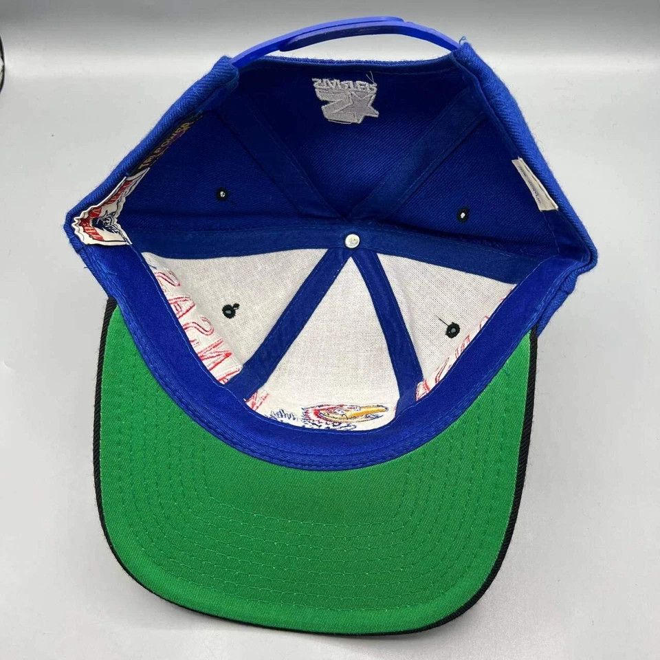 Starter × Vintage Vintage Kansas Jayhawks Hat Men Starter Tri Power Snap Back Size ONE SIZE - 2 Thumbnail