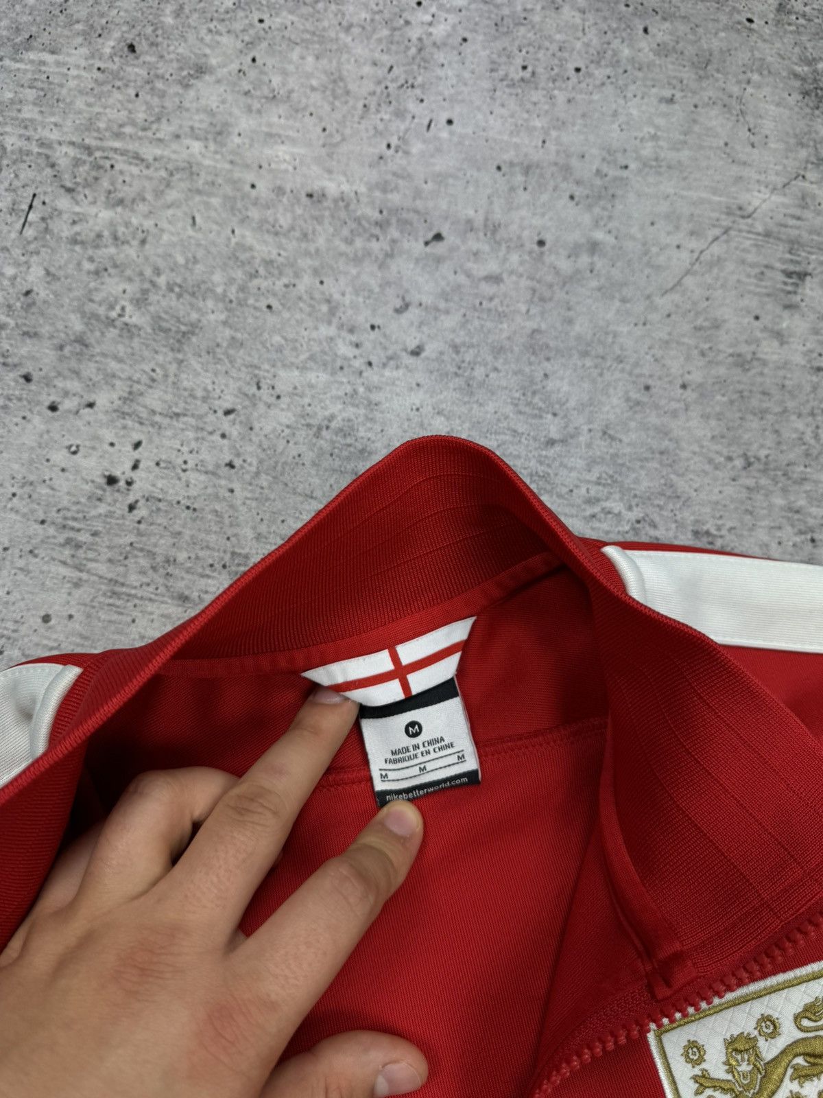 Nike Nike England Big Logo 150 Anniversary Big Logo Zipper Sweat Size US M / EU 48-50 / 2 - 10 Thumbnail