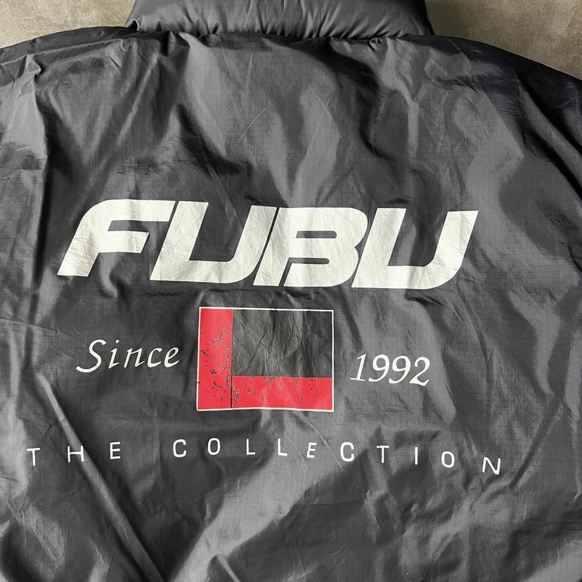 Fubu Fubu Down Jacket Vintage Reversible Size US L / EU 52-54 / 3 - 15 Thumbnail