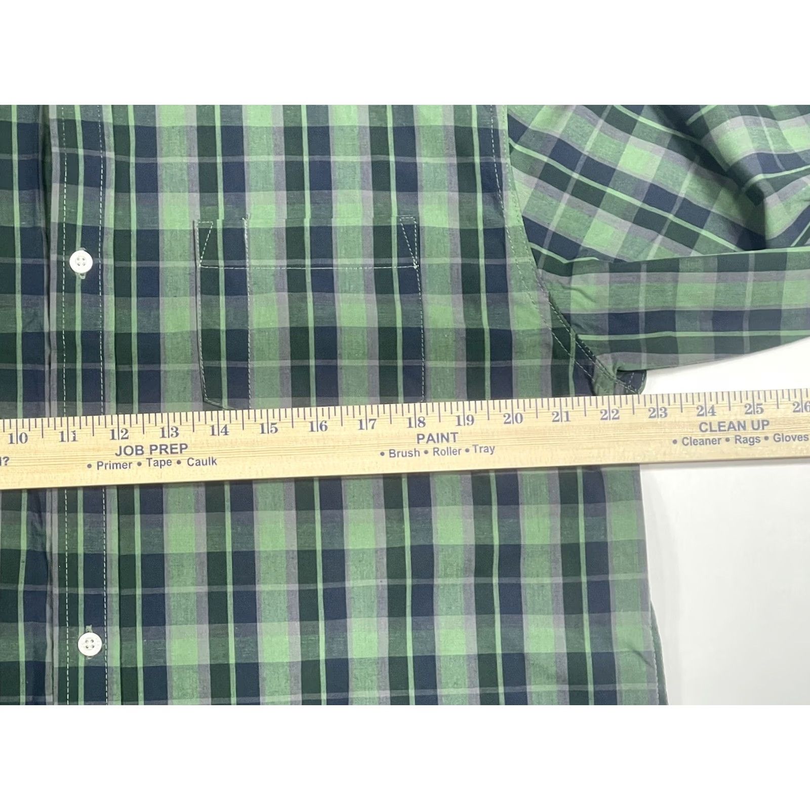 Haggar Haggar Plaid Button Front Shirt Men's L Multicolor Long Sleeve Flannel Size US L / EU 52-54 / 3 - 7 Thumbnail