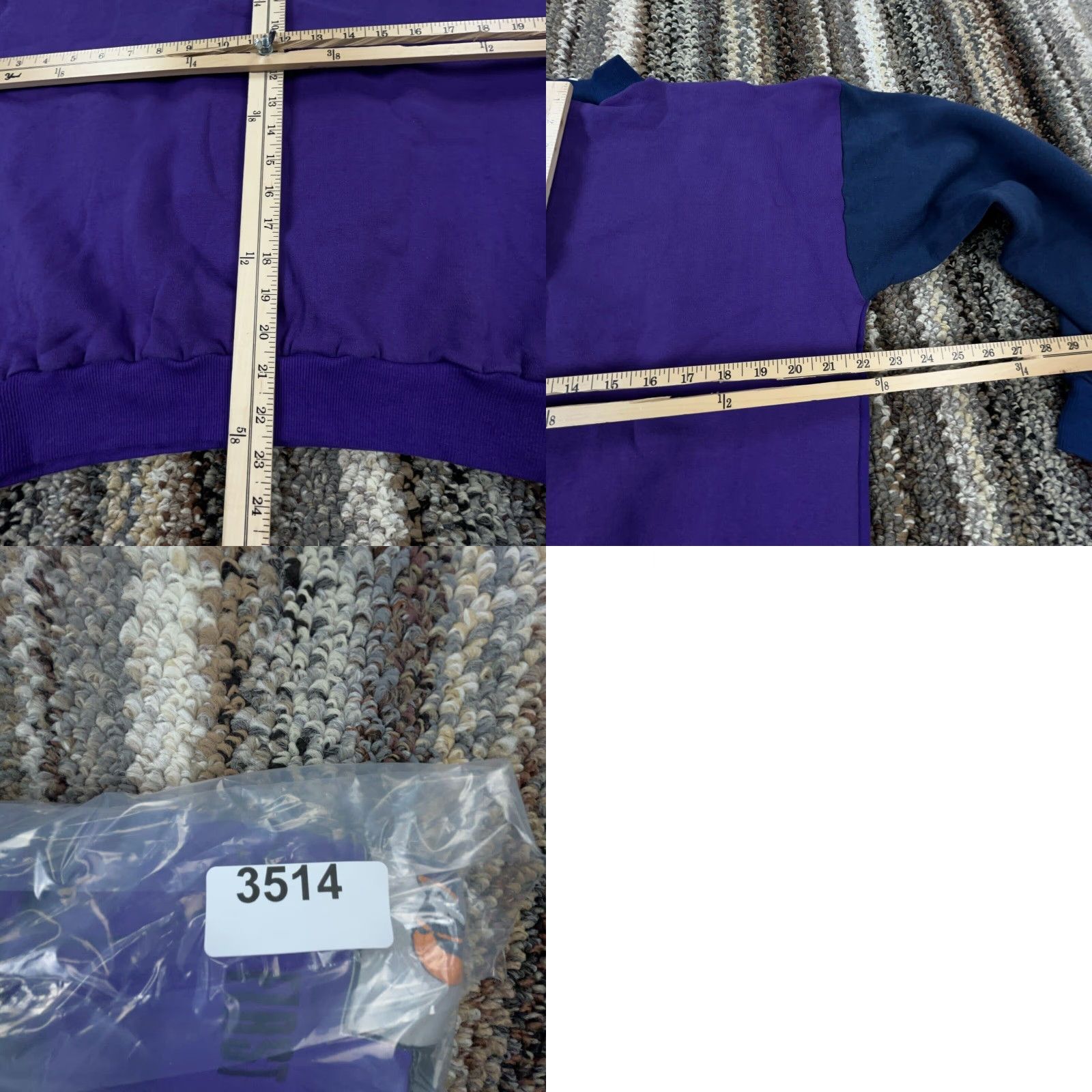 Vintage VINTAGE Football Sweatshirt Men L Purple Crew Neck Logo 90s Y2K Deadstock Football Sweatshirt Men Purple Crew Neck Logo 90s Y2K Deadstock Size US L / EU 52-54 / 3 - 8 Thumbnail