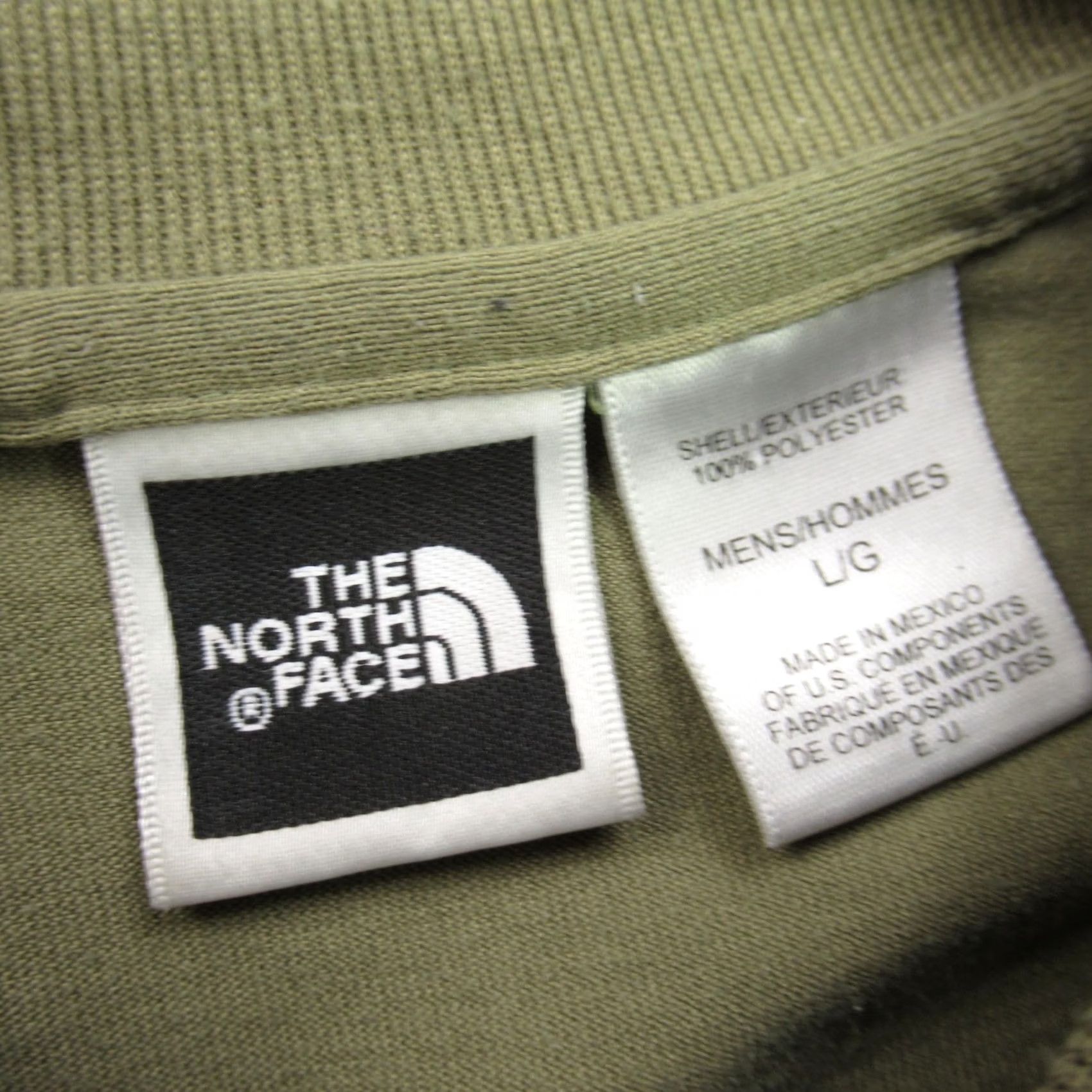 The North Face The North Face Shirt Mens Large Green Short Sleeve Crew Neck Lightweight Casual Size US L / EU 52-54 / 3 - 3 Thumbnail