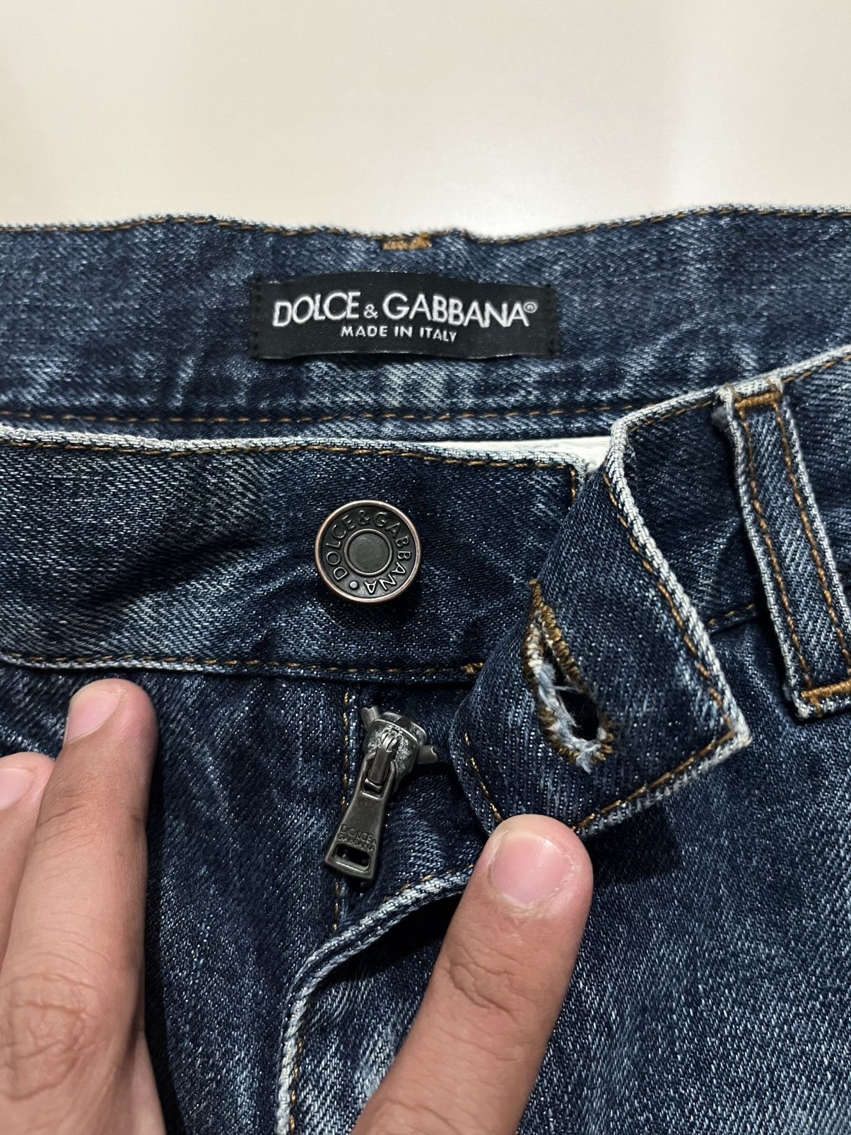 Dolce & Gabbana FW2009 DOLCE & GABBANA CLAWMARK JEANS Size US 34 / EU 50 - 4 Thumbnail