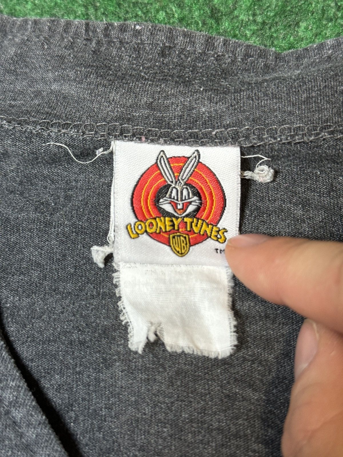 Vintage × Warner Bros Vintage 90s Y2K Looney Tunes Back Off Medium Baseball Jersey Size US M / EU 48-50 / 2 - 4 Thumbnail