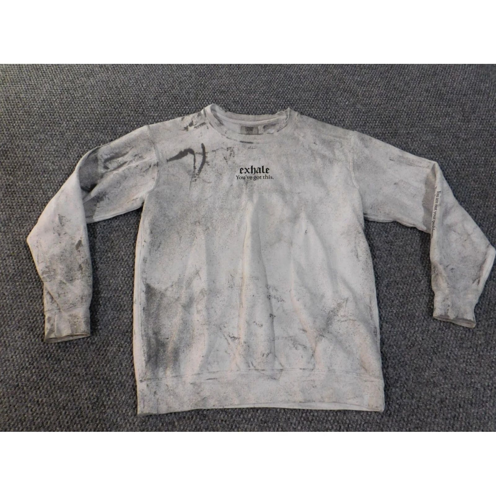 Comfort Colors Comfort Colors Sweatshirt Mens Small Gray Crewneck Pullover Logo Knit Cotton Colorful Regular Mens Size US S / EU 44-46 / 1 - 3 Thumbnail