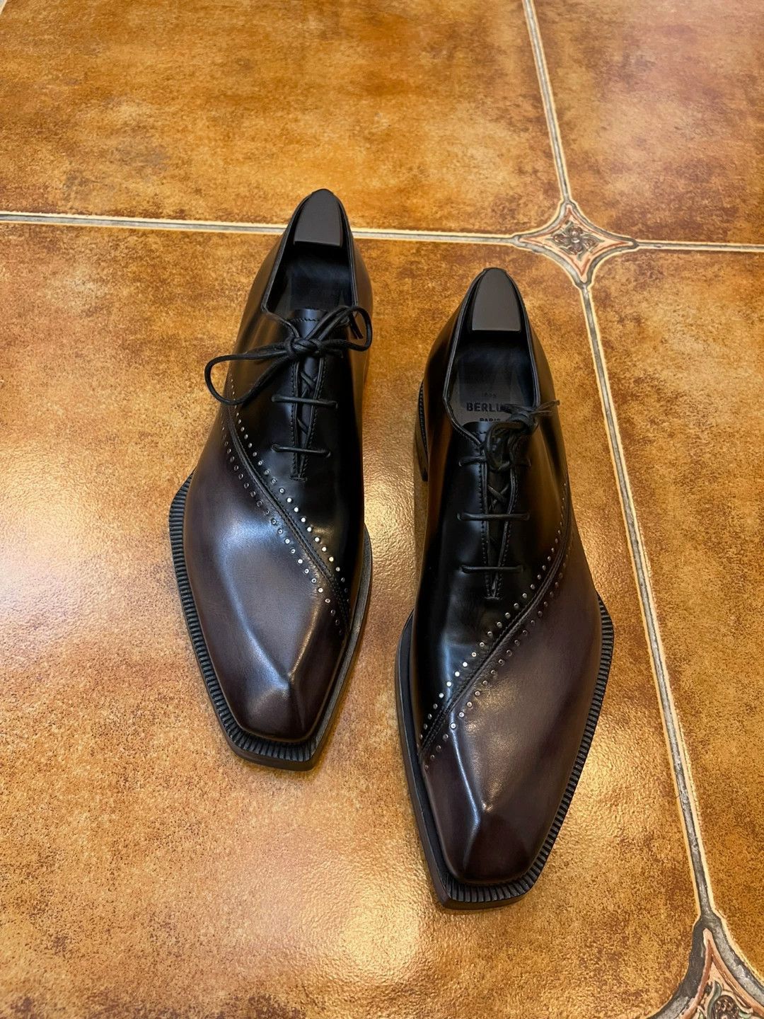 Berluti Black Formal Lace-Up Shoes Size 8 Size US 8 / EU 41 - 1 Thumbnail