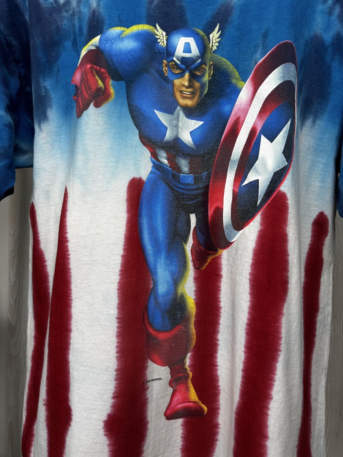 Universal Studios Vintage 1999 Captain America Universal Studios Tee USA made Size US M / EU 48-50 / 2 - 4 Thumbnail