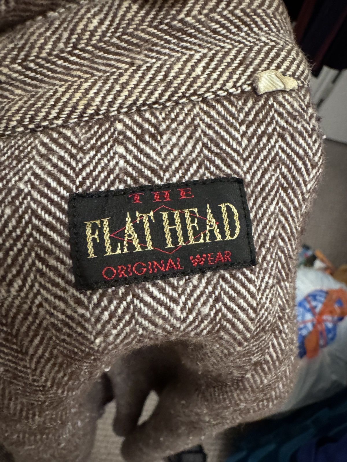 The Flat Head The Flat Head Herringbone Western Shirt size 40 Size US XXS / EU 40 - 3 Thumbnail