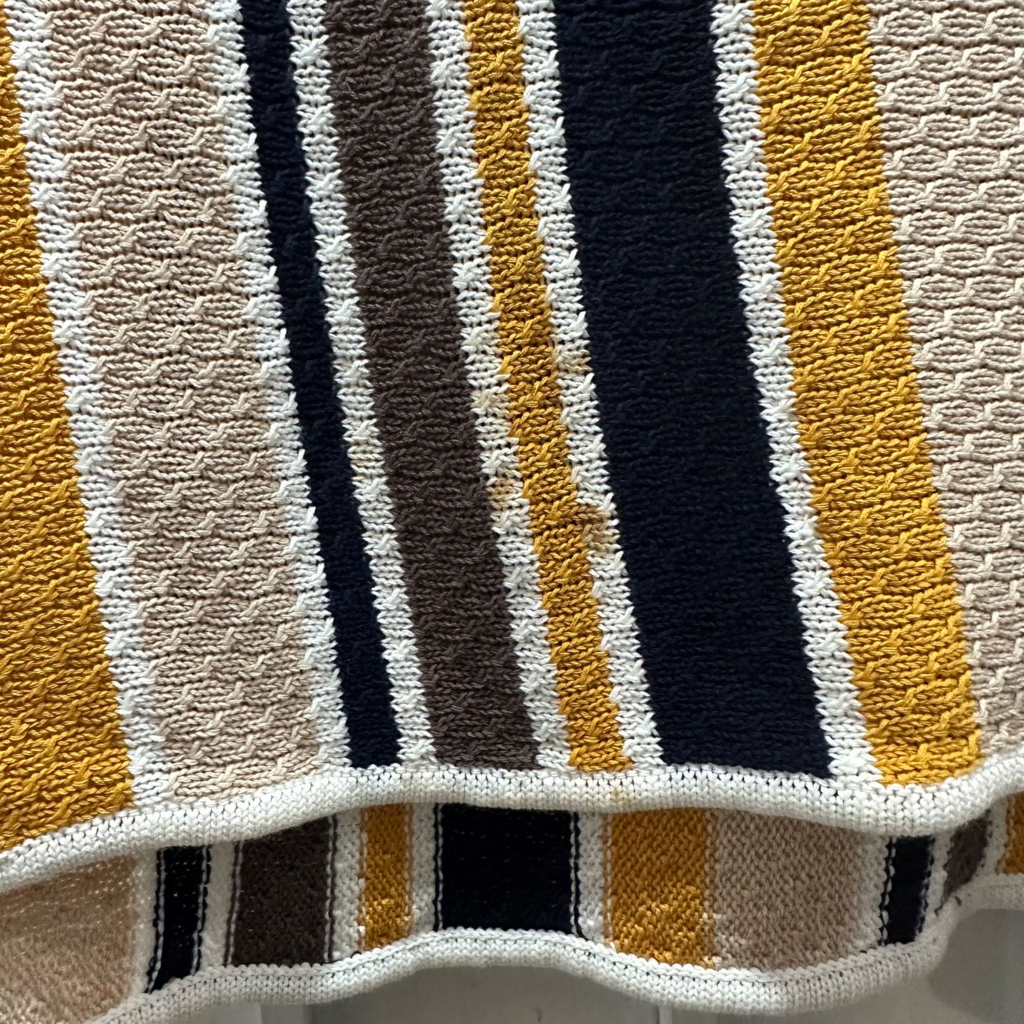 Frame ⭐FRAME Striped Knitted Shift Dress Womens Size S Knee-Length Size S / US 4 / IT 40 - 9 Thumbnail