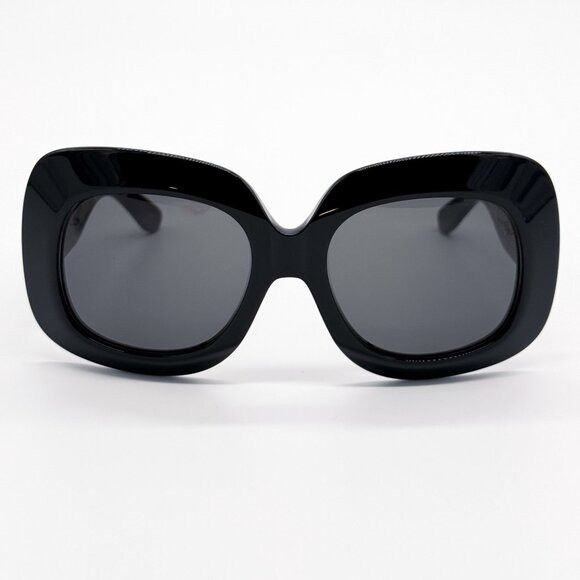 Valentino NEW VALENTINO SUNGLASSES VLS-180A BLACK/GRAY WOMEN EYEWEAR Size ONE SIZE - 4 Thumbnail