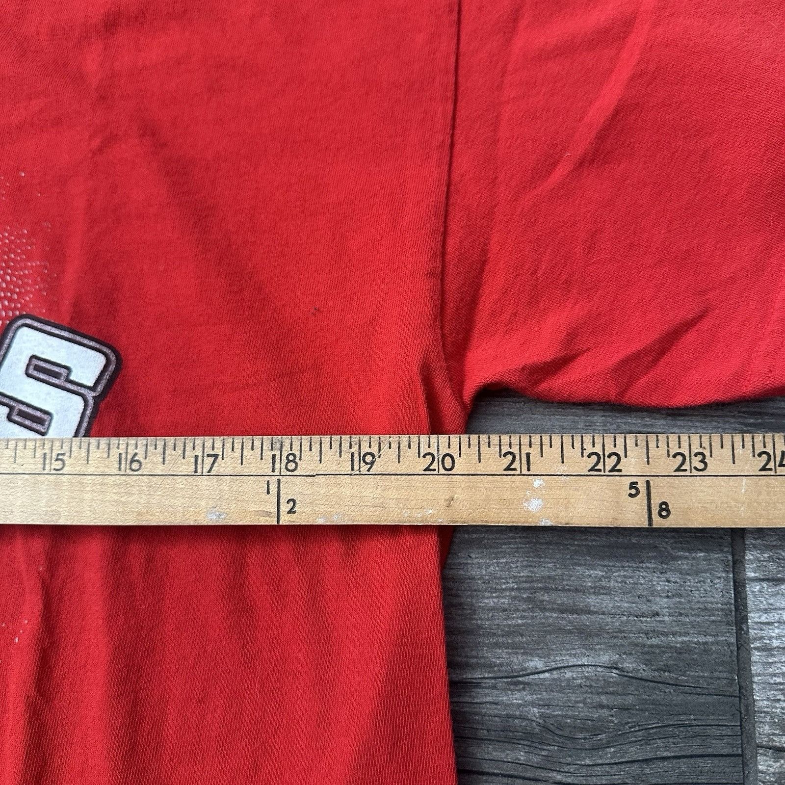NBA Y2K SAN ANTONIO SPURS BASKETBALL RED T-SHIRT LOGO SZ L NBA Size US L / EU 52-54 / 3 - 4 Thumbnail