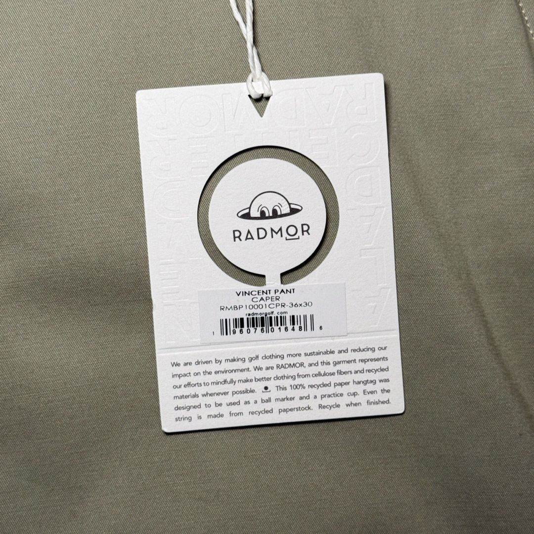 Other Radmor Vincent Slim Fit Performance Pant Caper 36x30 NWT Size US 36 / EU 52 - 4 Thumbnail