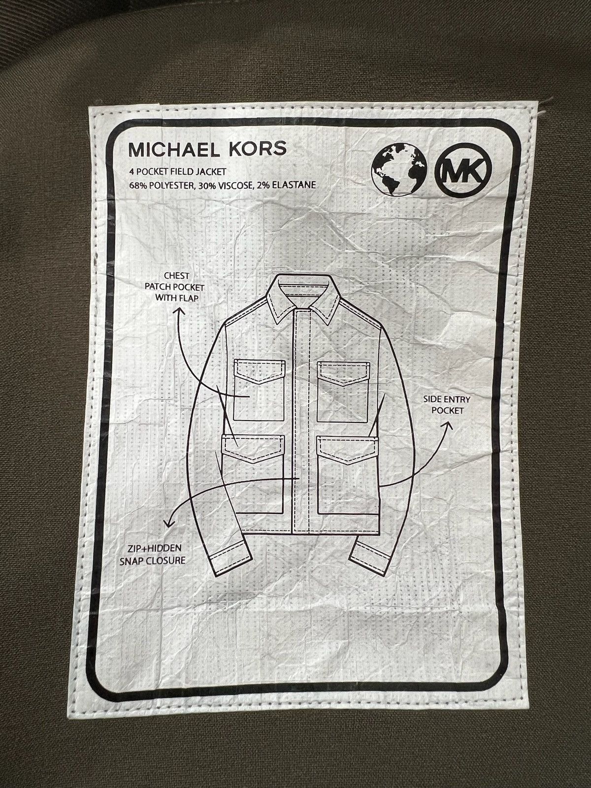 Michael Kors Michael Kors Four Pocket Field Coat sz XXL Size US XXL / EU 58 / 5 - 4 Thumbnail