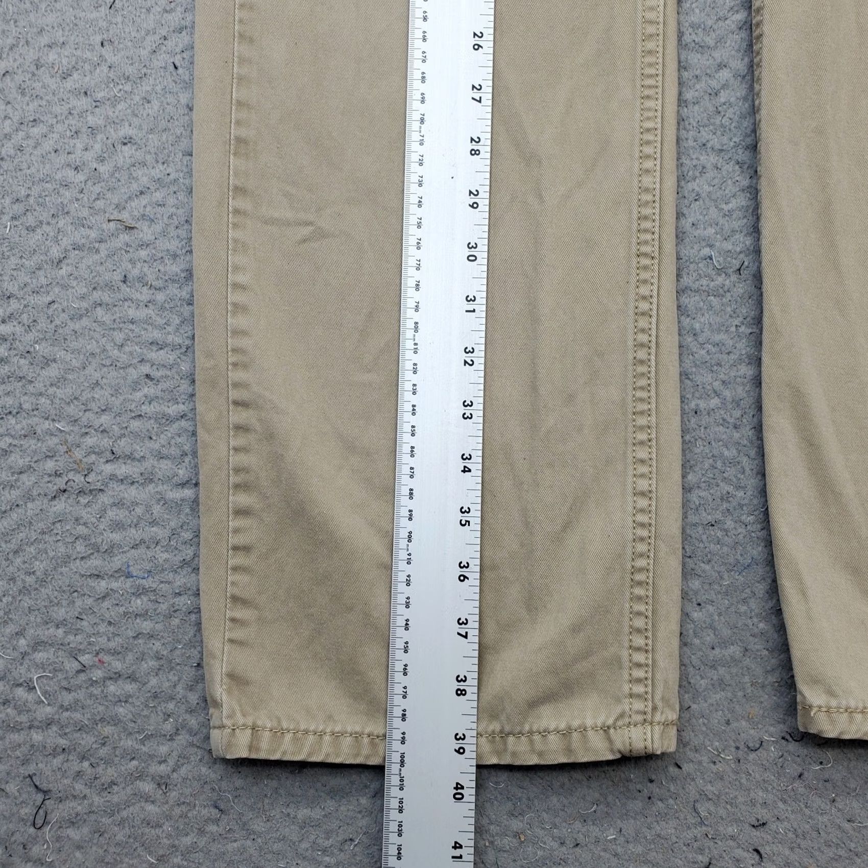 Levi's Levi's 559 Jeans Mens 34x30 Tan Denim 5-Pocket Straight Leg Streetwear Casual Long Jeans Mens Size 34 Tan Size US 34 / EU 50 - 3 Thumbnail