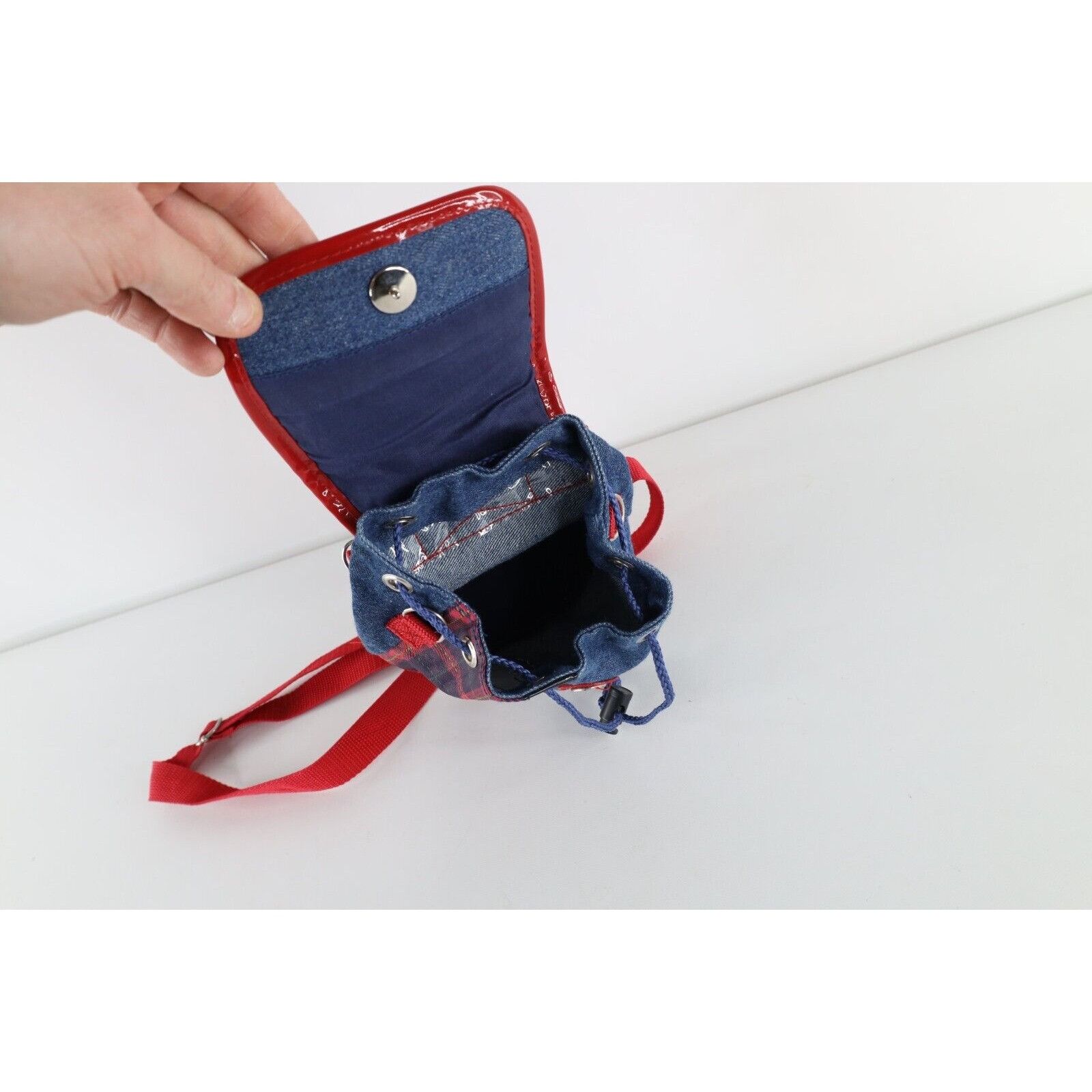 Vintage Vintage 90s Looney Tunes Tweety Bird Flower Denim Mini Bag Size ONE SIZE - 9 Thumbnail