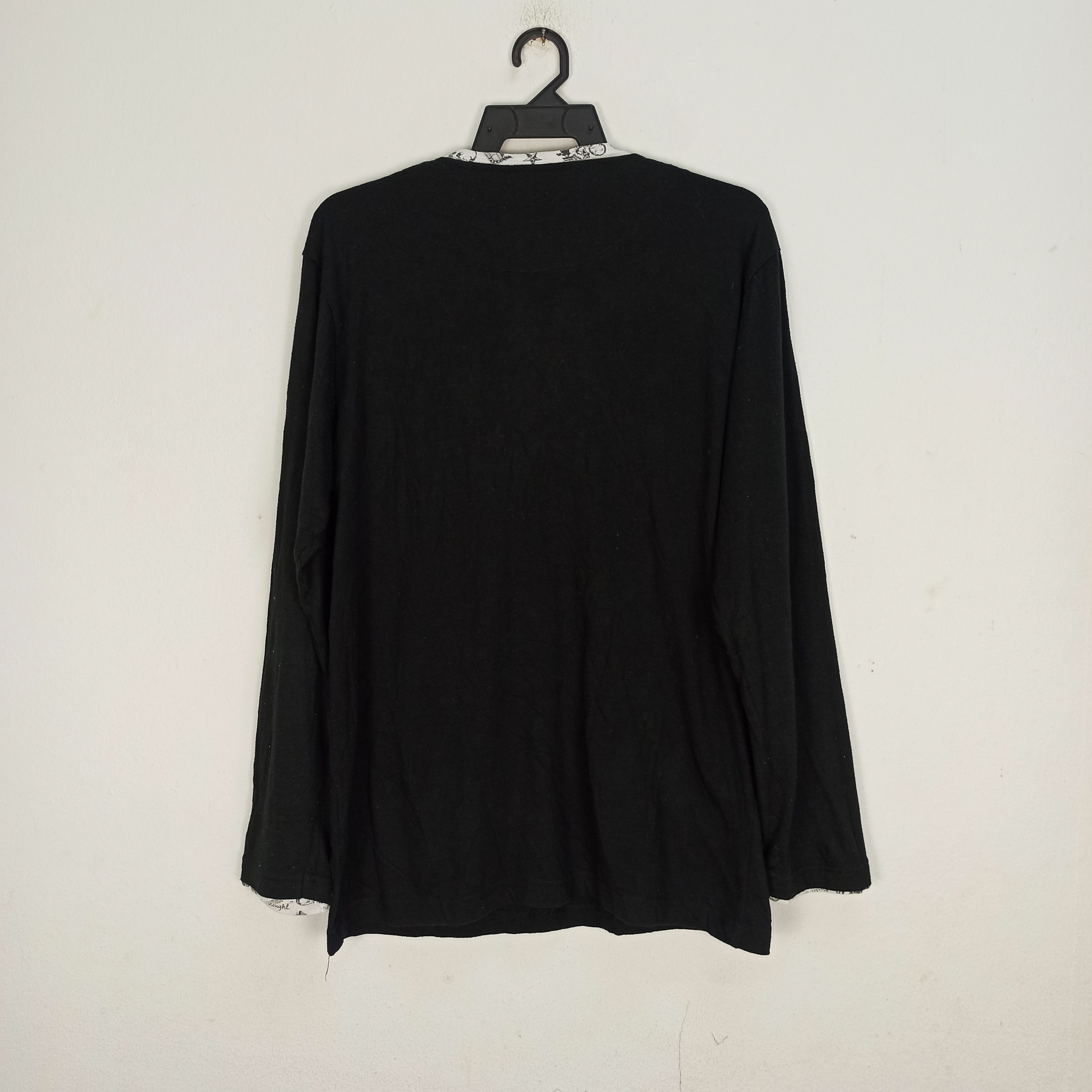 14th Addiction Punk Poem 2 layer Japanese Brand Long Sleeve Tees Size US L / EU 52-54 / 3 - 5 Thumbnail