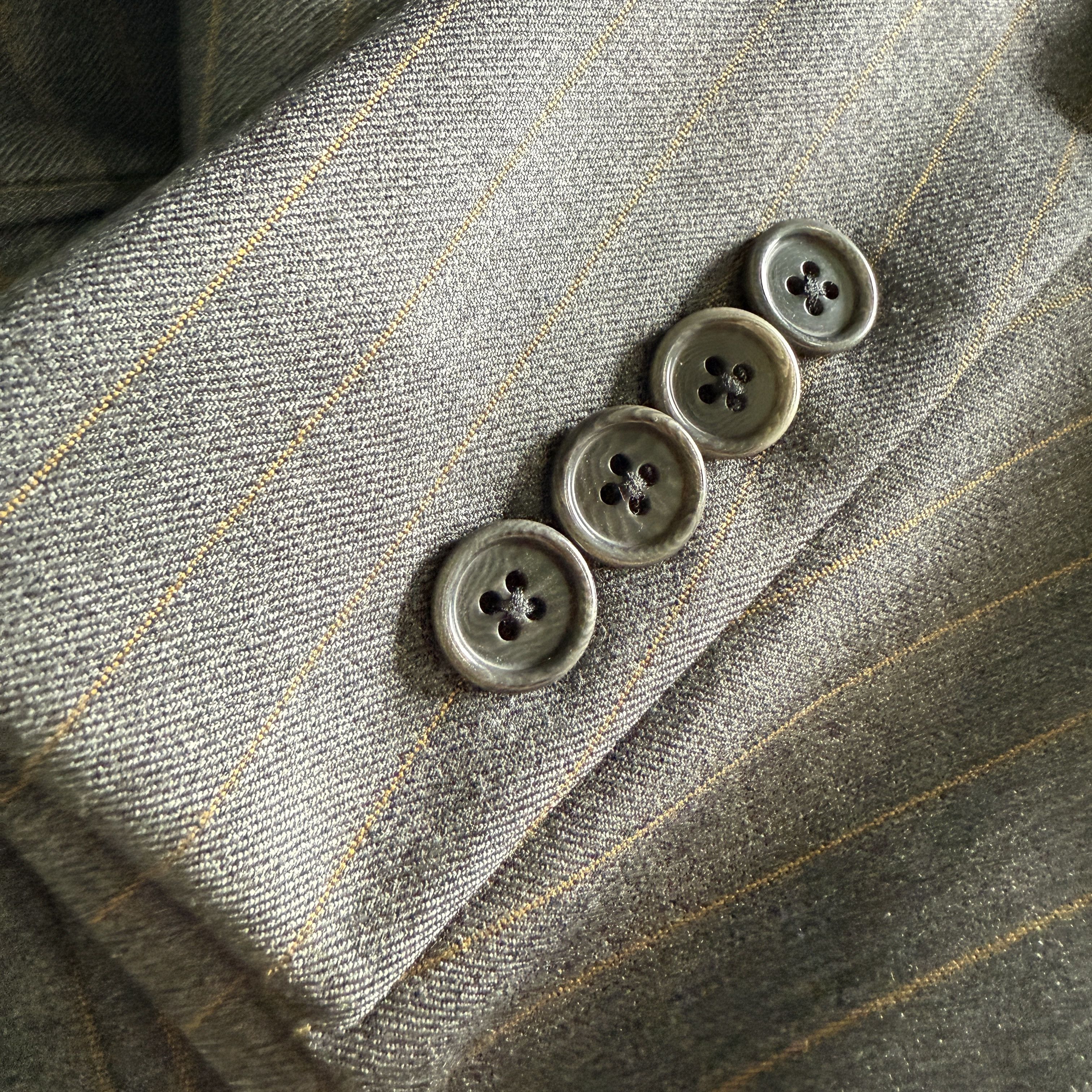 Brooks Brothers Brooks Brothers 42R Grey Pinstripe Blazer Size 42R - 9 Thumbnail