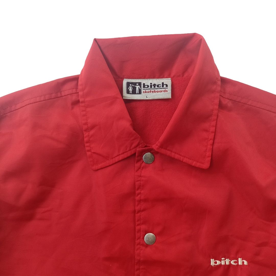 Other Vintage 90s Bitch Skateboard Coach Jacket Size US M / EU 48-50 / 2 - 3 Thumbnail