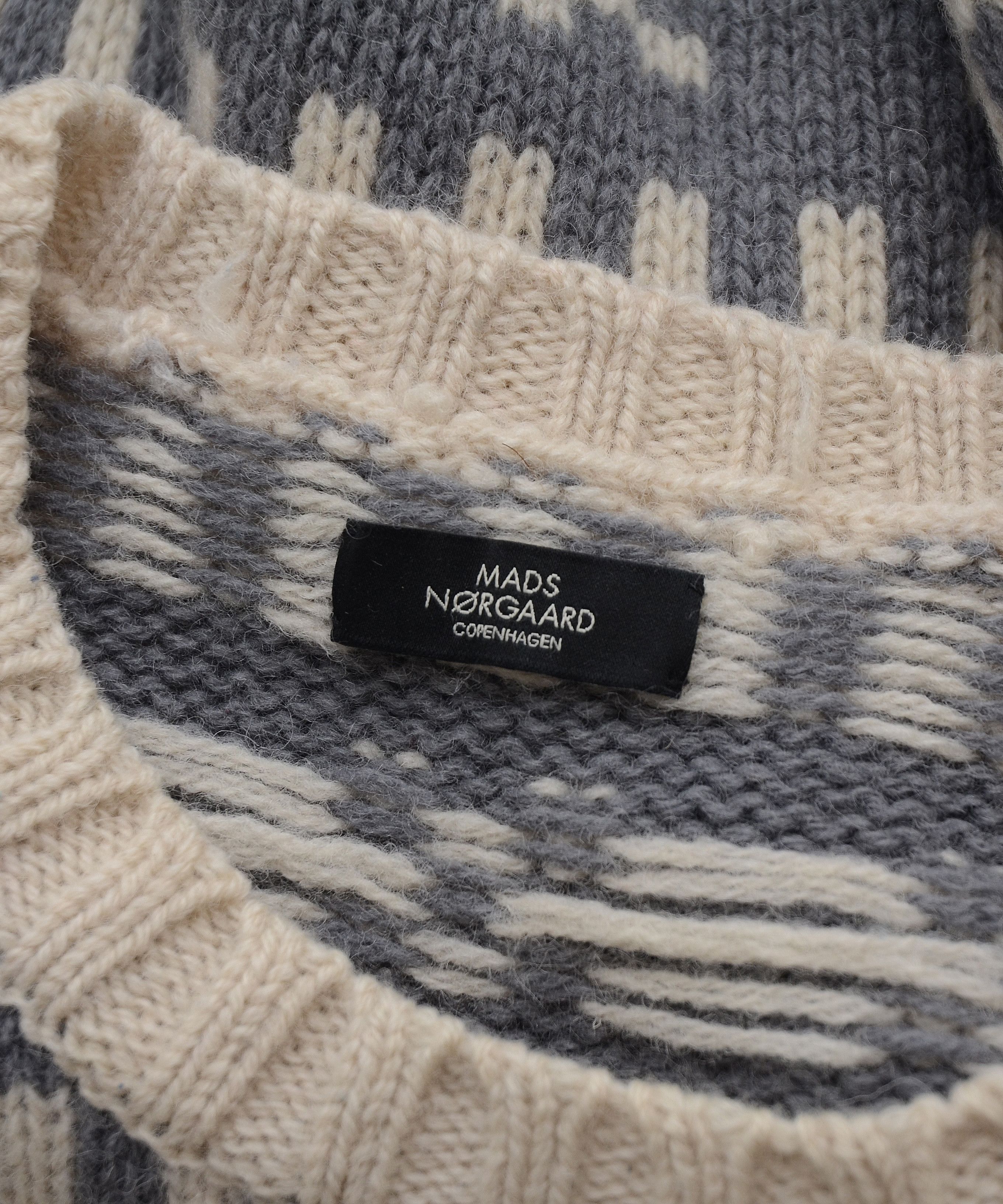 Mads Norgaard MADS Norgaard Copenhagen ls top sweater sz M 100% wool Dale Size US M / EU 48-50 / 2 - 8 Thumbnail
