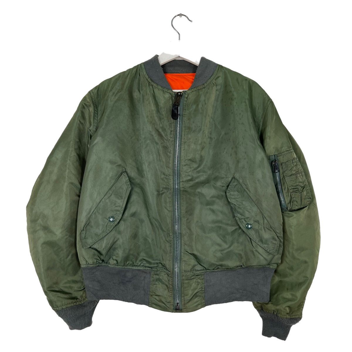 り*ん様 MA-1 jacket archive alpha 80s vinta り*ん様 MA-1 jacket archive alpha 80s vinta MA-1 Faux Leather