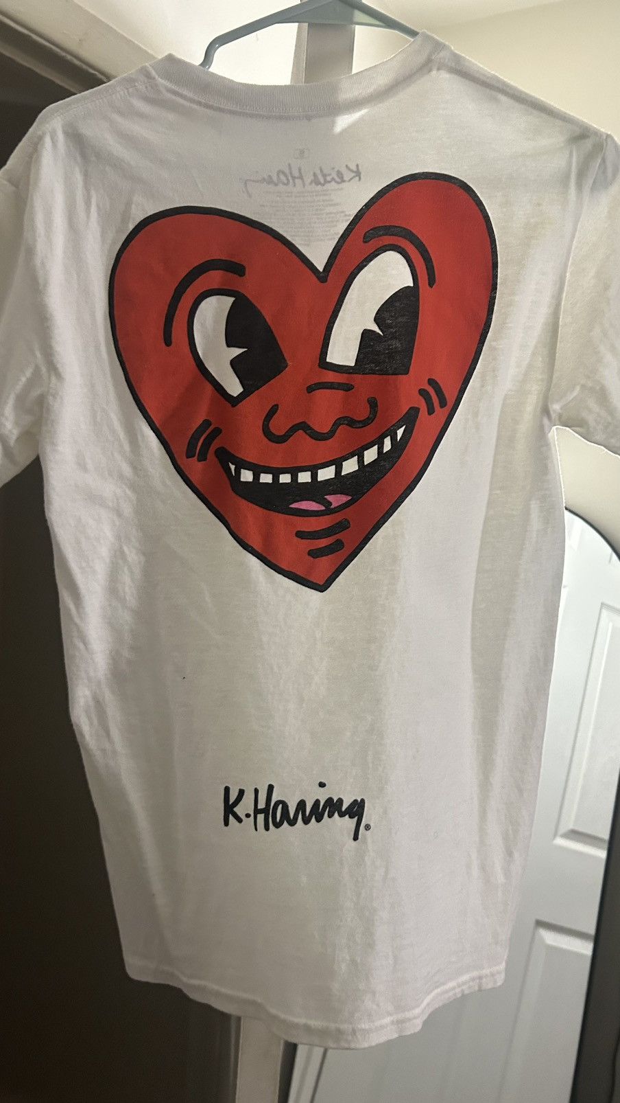Keith Haring Keith Haring Heart T shirt Size US S / EU 44-46 / 1 - 2 Thumbnail