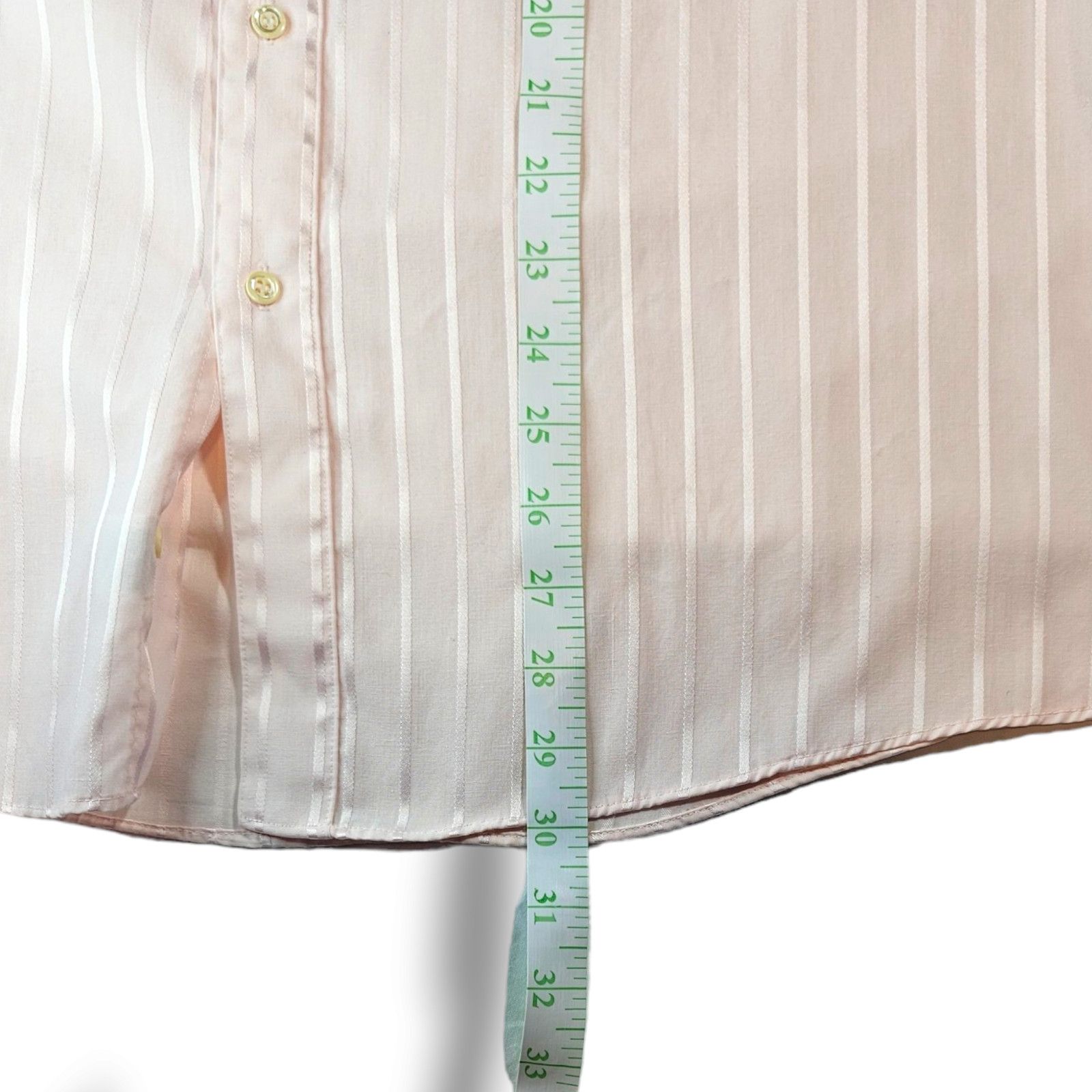 Other Christopher Lena Striped Shirt Sz. 16.5 Length 34-35 Pink Size US S / EU 44-46 / 1 - 8 Thumbnail