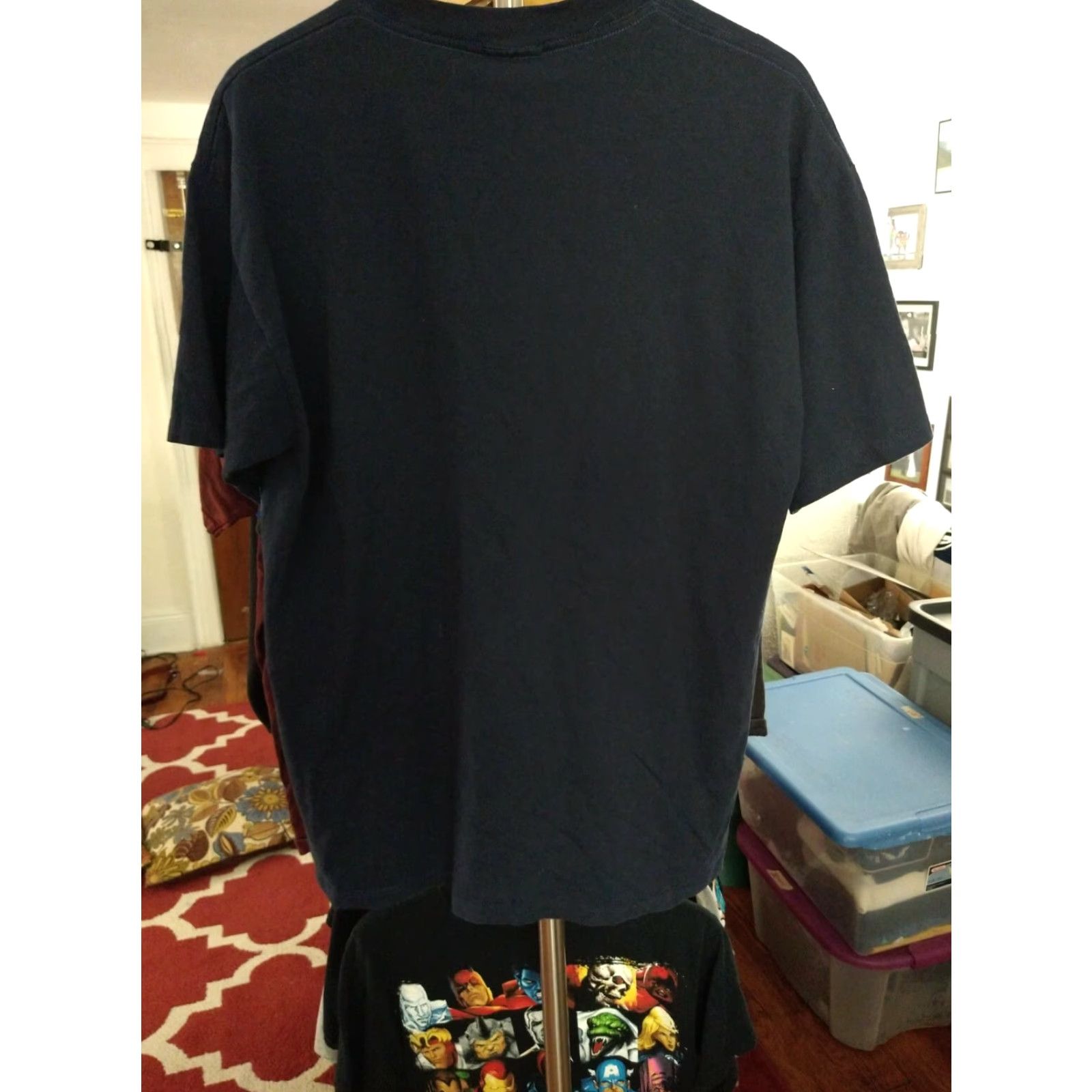 Vintage VINTAGE Marvel Punisher 2003 T Shirt Mad Engines L Mens Blue Cotton Short Sleeve Size US L / EU 52-54 / 3 - 4 Thumbnail