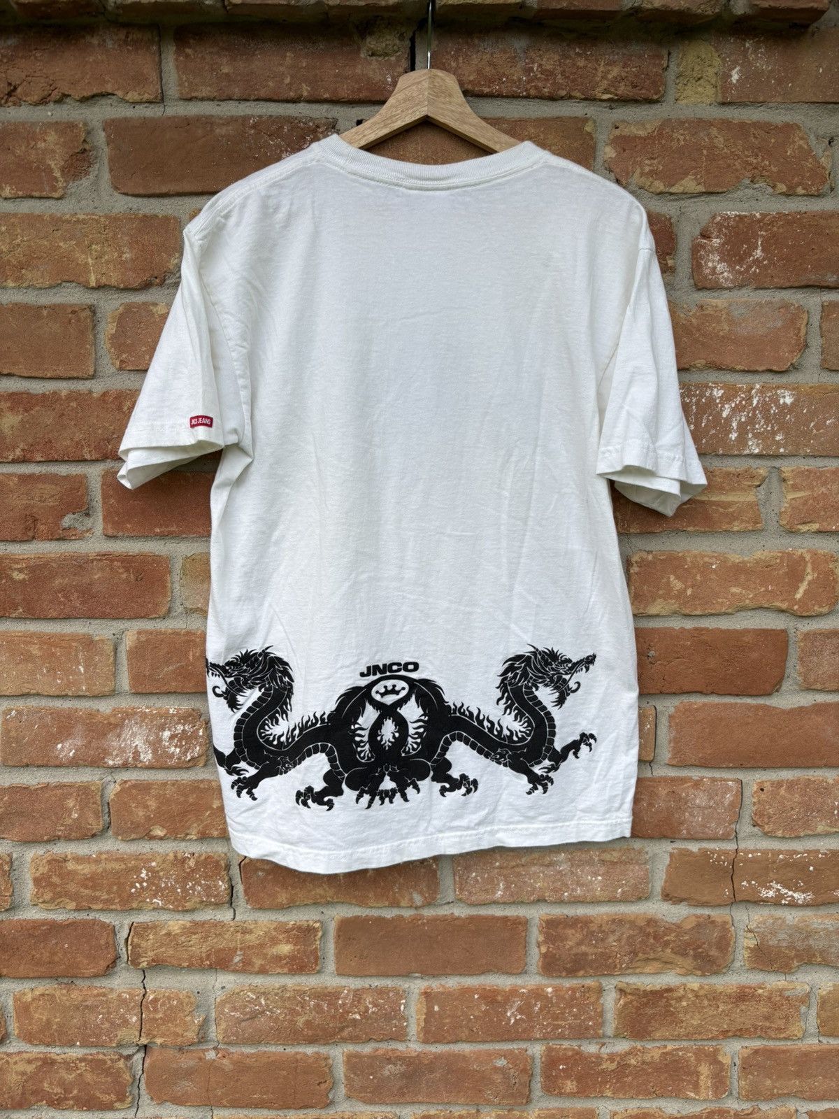JNCO Vintage 90s JNCO Jeans Dragon Graphic T-Shirt Size US L / EU 52-54 / 3 - 7 Thumbnail