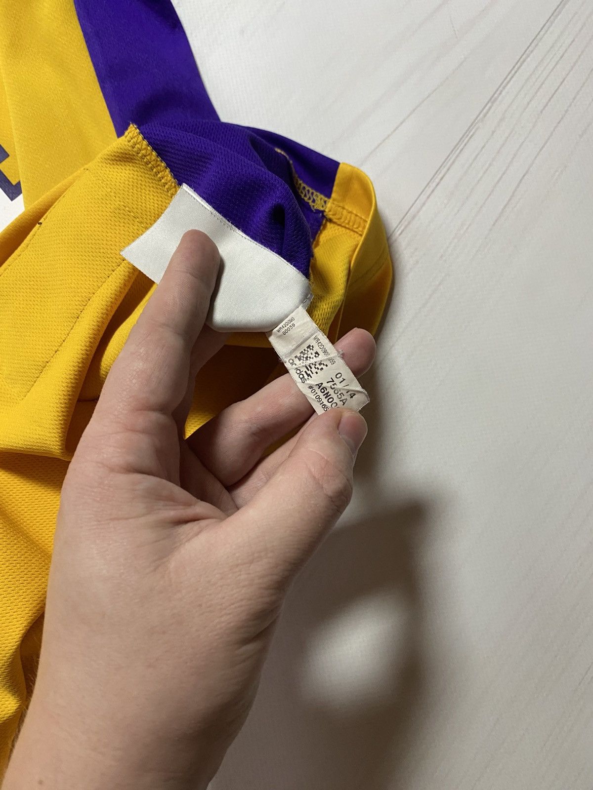 Adidas Vintage Adidas Los Angeles Lakers #24 Kobe Bryant jersey Size US S / EU 44-46 / 1 - 5 Thumbnail
