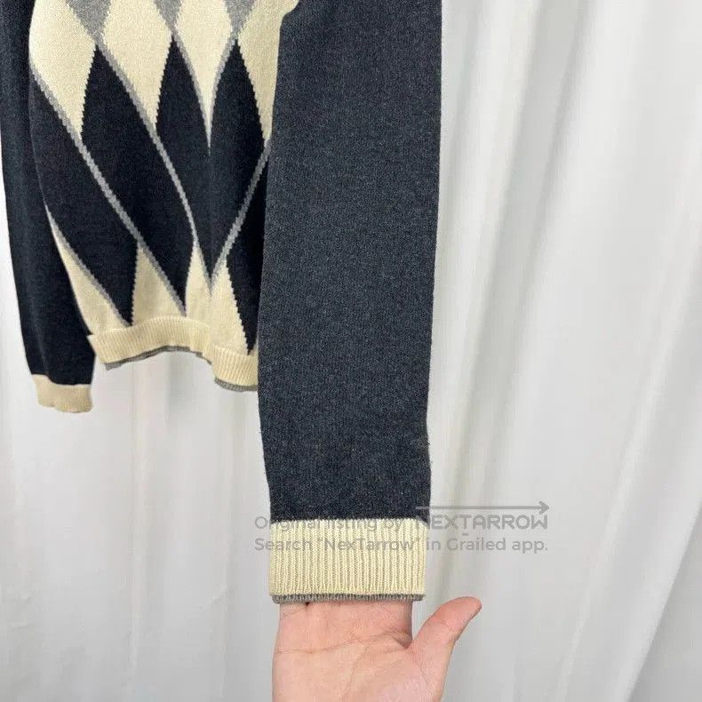 Vintage Boss Argyle Pattern V. Size US S / EU 44-46 / 1 - 4 Thumbnail