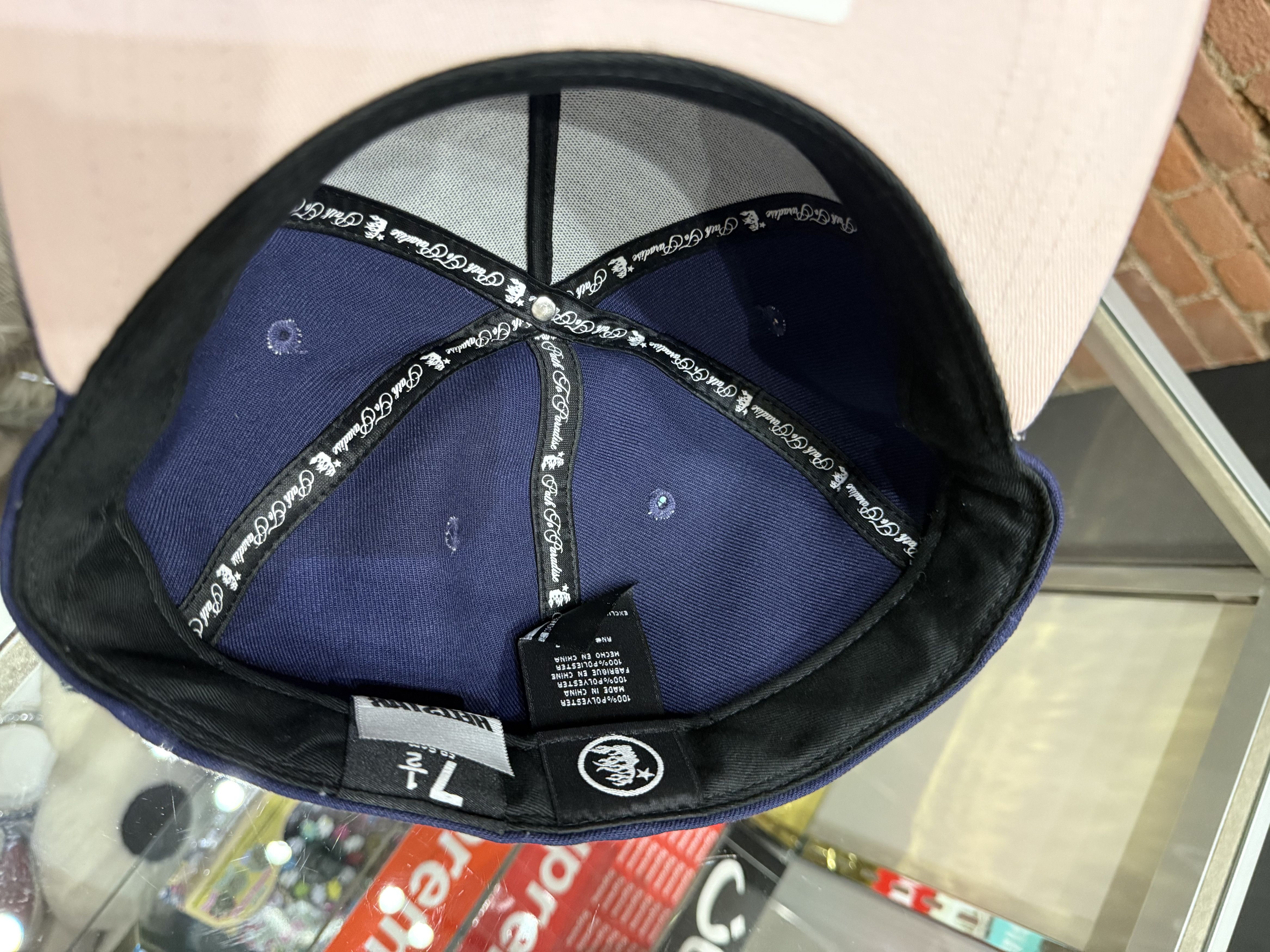 HELLSTAR Hellstar Pink Navy Fitted 7 1/2 Size ONE SIZE - 4 Thumbnail