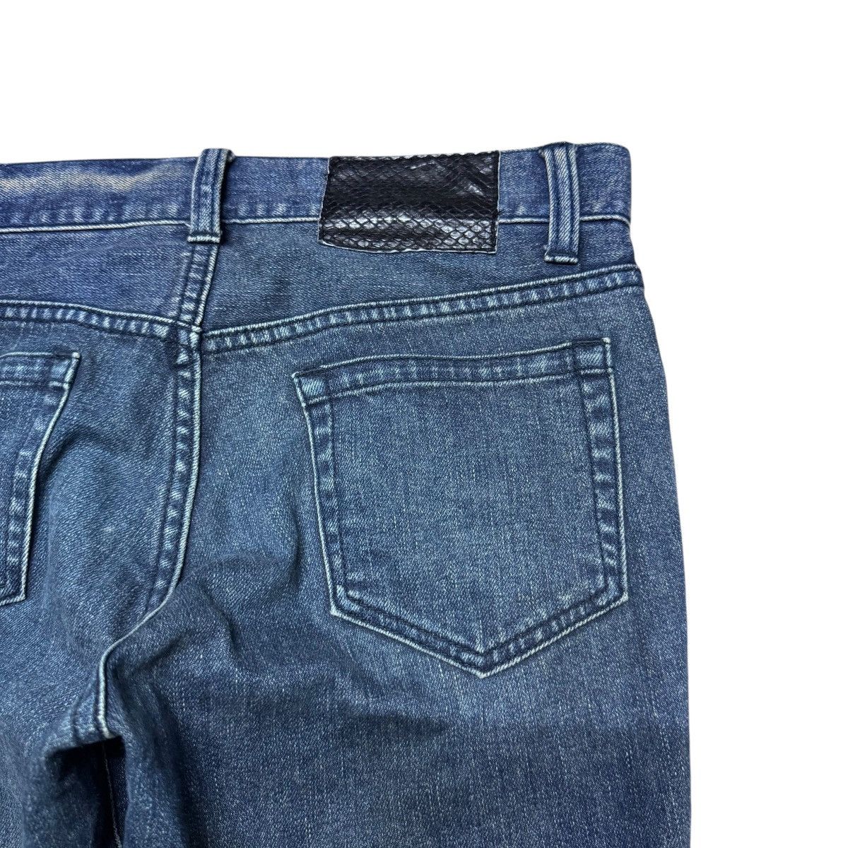 5351 POUR LES HOMMES 5351 Pour Les Hommes Denim Flare Jeans Hedi Slimane Size US 32 / EU 48 - 12 Thumbnail