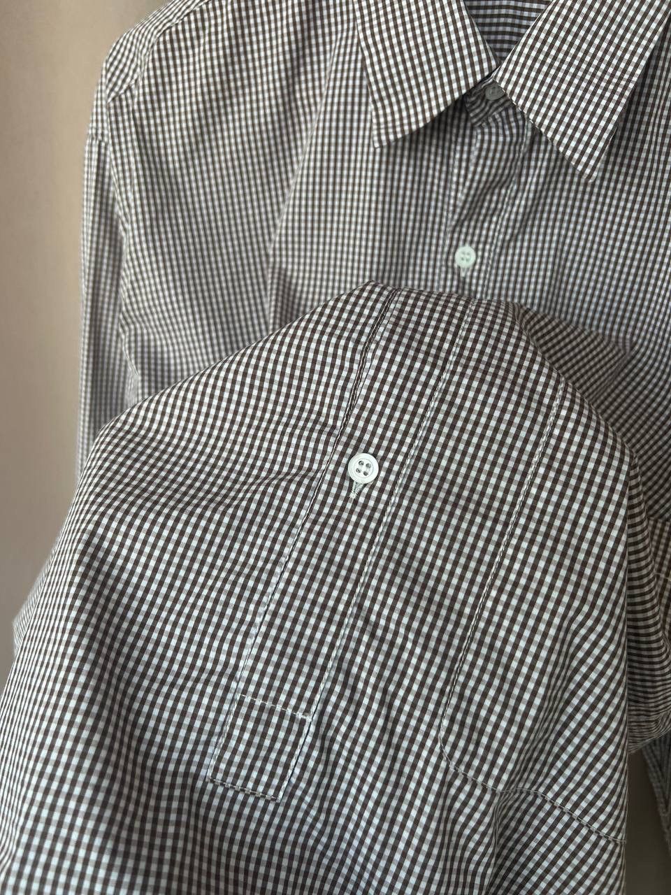 Barena Venezia Barena Venezia Checked Half Button Shirt Mens Size 40 M/L Size US L / EU 52-54 / 3 - 9 Thumbnail
