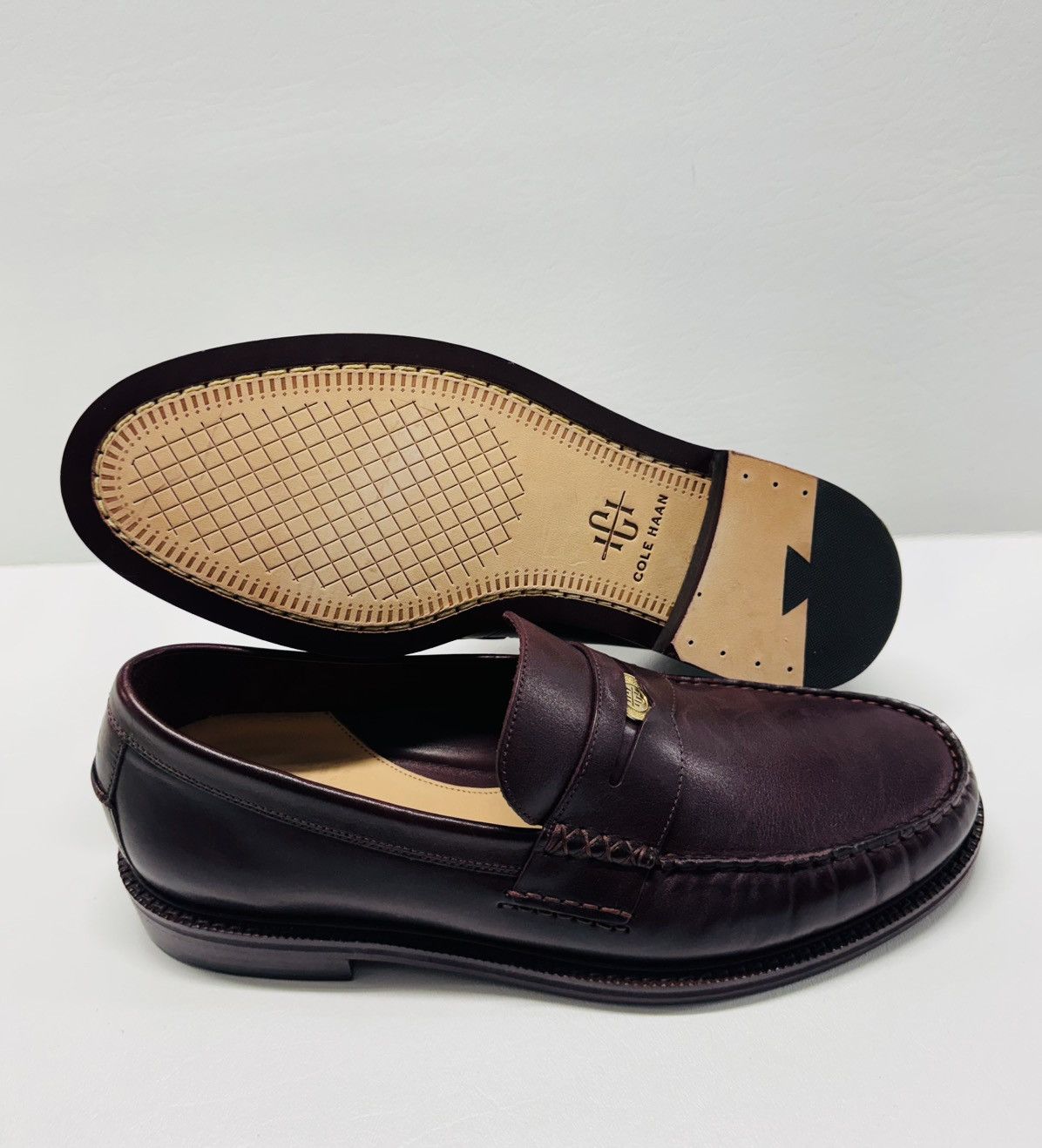 Cole Haan Cole Haan American Classic Pinch Penny Leather Loafers Size US 10 / EU 43 - 1 Thumbnail