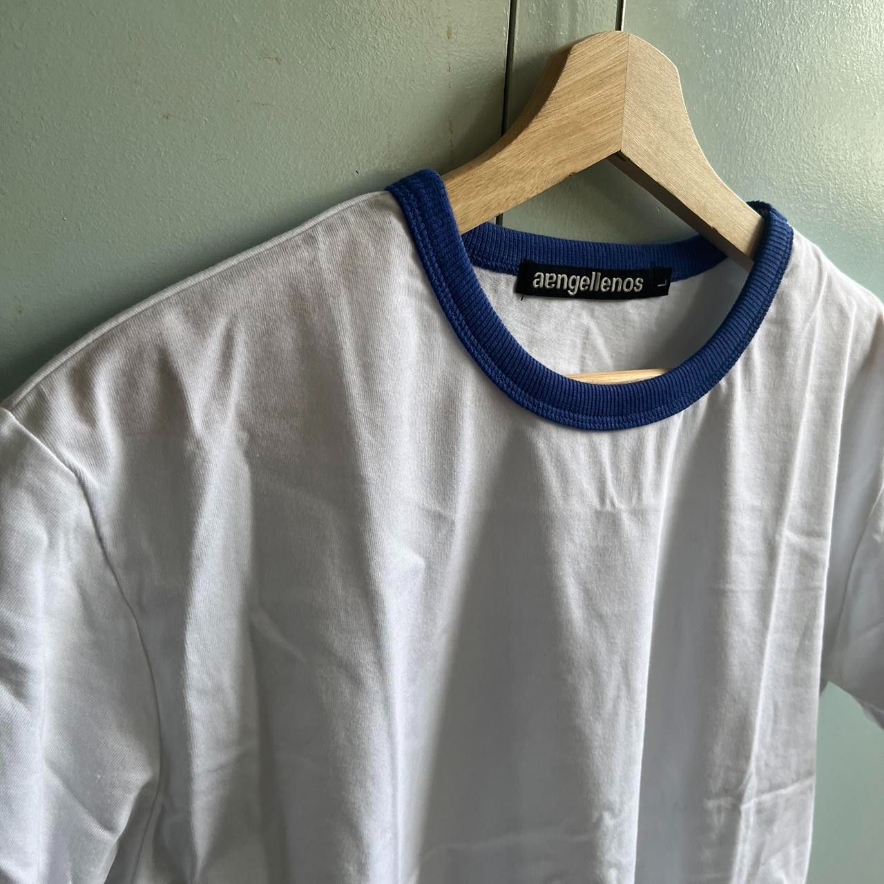 Vintage Angelenos Blue Ringer Tee Size US L / EU 52-54 / 3 - 3 Thumbnail