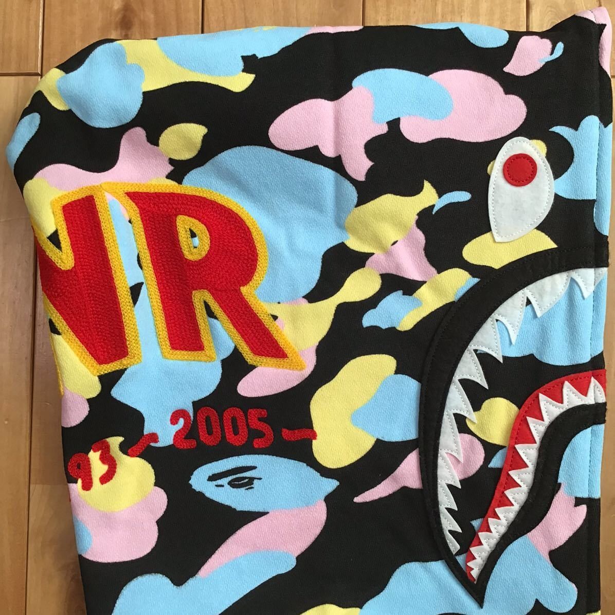 Bape BAPE cotton candy camo 2nd Shark full zip hoodie Multi Camo Size US M / EU 48-50 / 2 - 4 Thumbnail