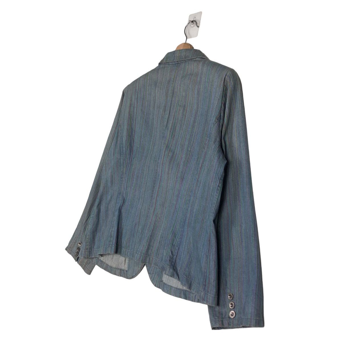 Japanese Brand 🔥Vintage Hickory Chore Jacket Military Style Issey Miyake Size US L / EU 52-54 / 3 - 10 Thumbnail