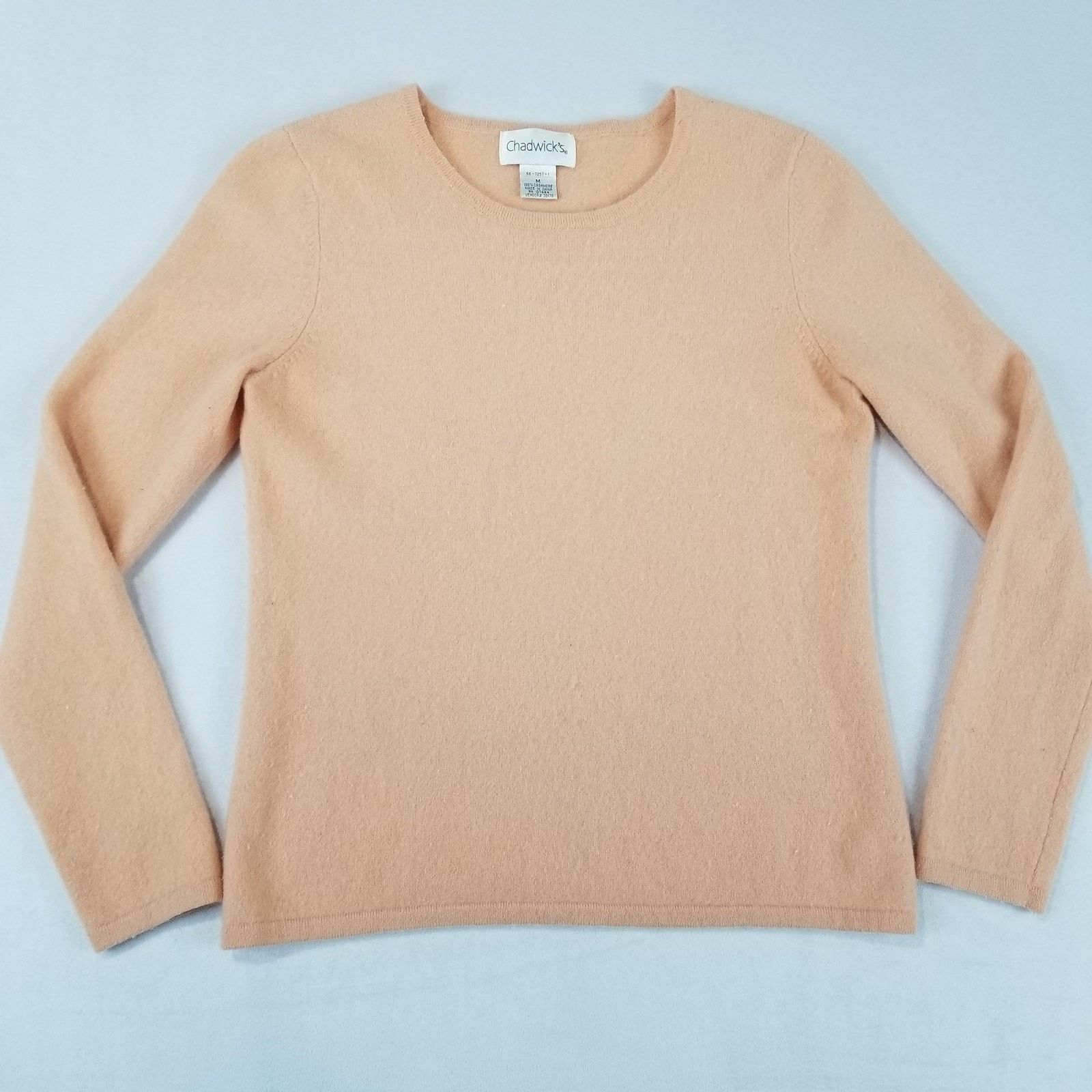 Other Chadwick's Sweater Womens Medium Beige 100% Cashmere Size M / US 6-8 / IT 42-44 - 8 Thumbnail