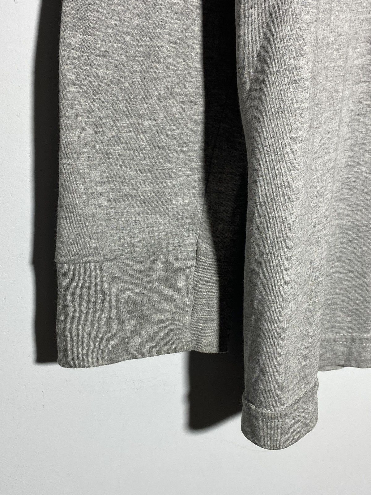 Stussy Vintage Stussy Distressed Logo Long Sleeve Shirt Grey Size US L / EU 52-54 / 3 - 9 Thumbnail