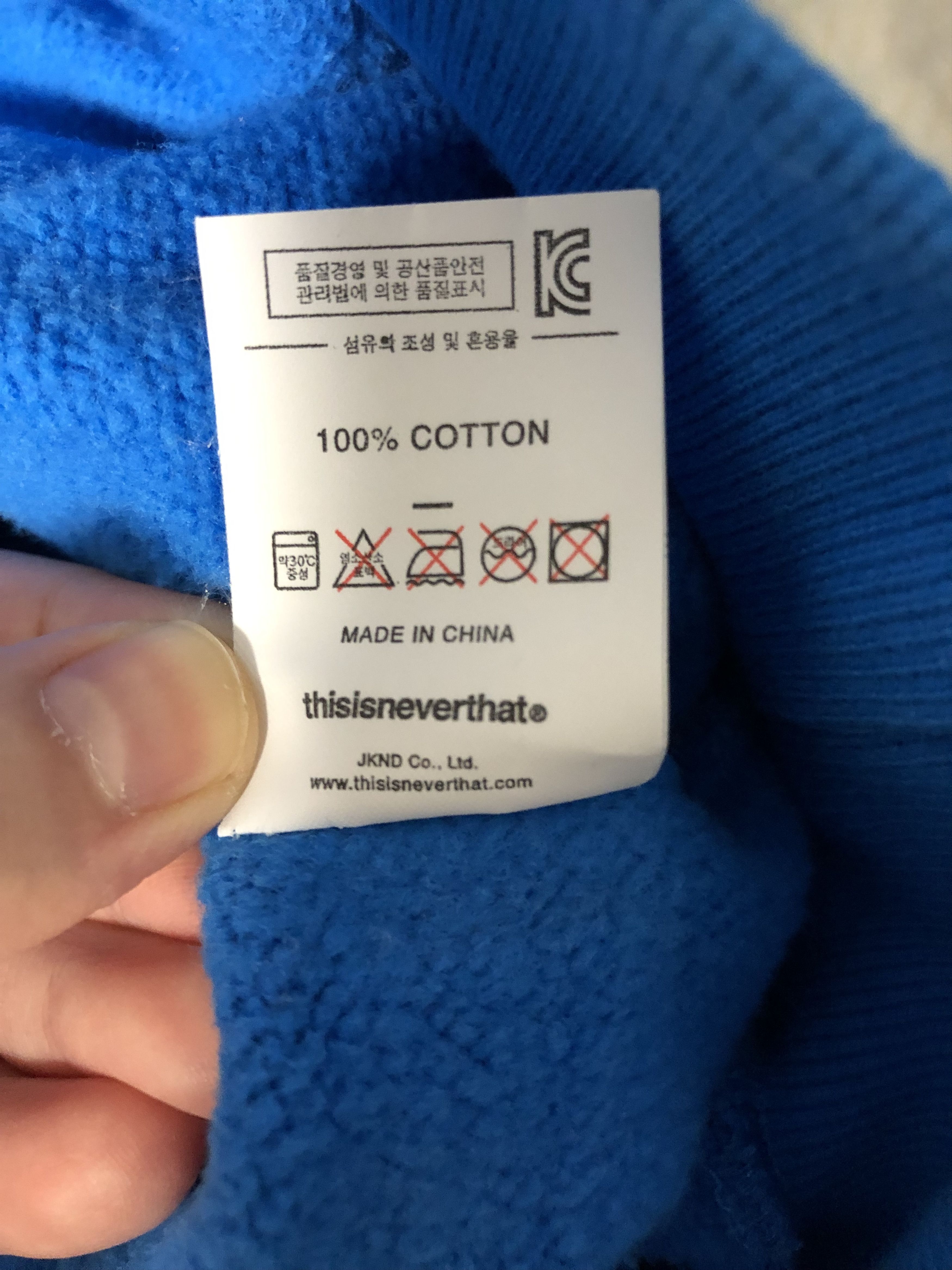 thisisneverthat FW19 WC Bus Hoodie Hooded Sweatshirt Light Blue Size US S / EU 44-46 / 1 - 7 Thumbnail