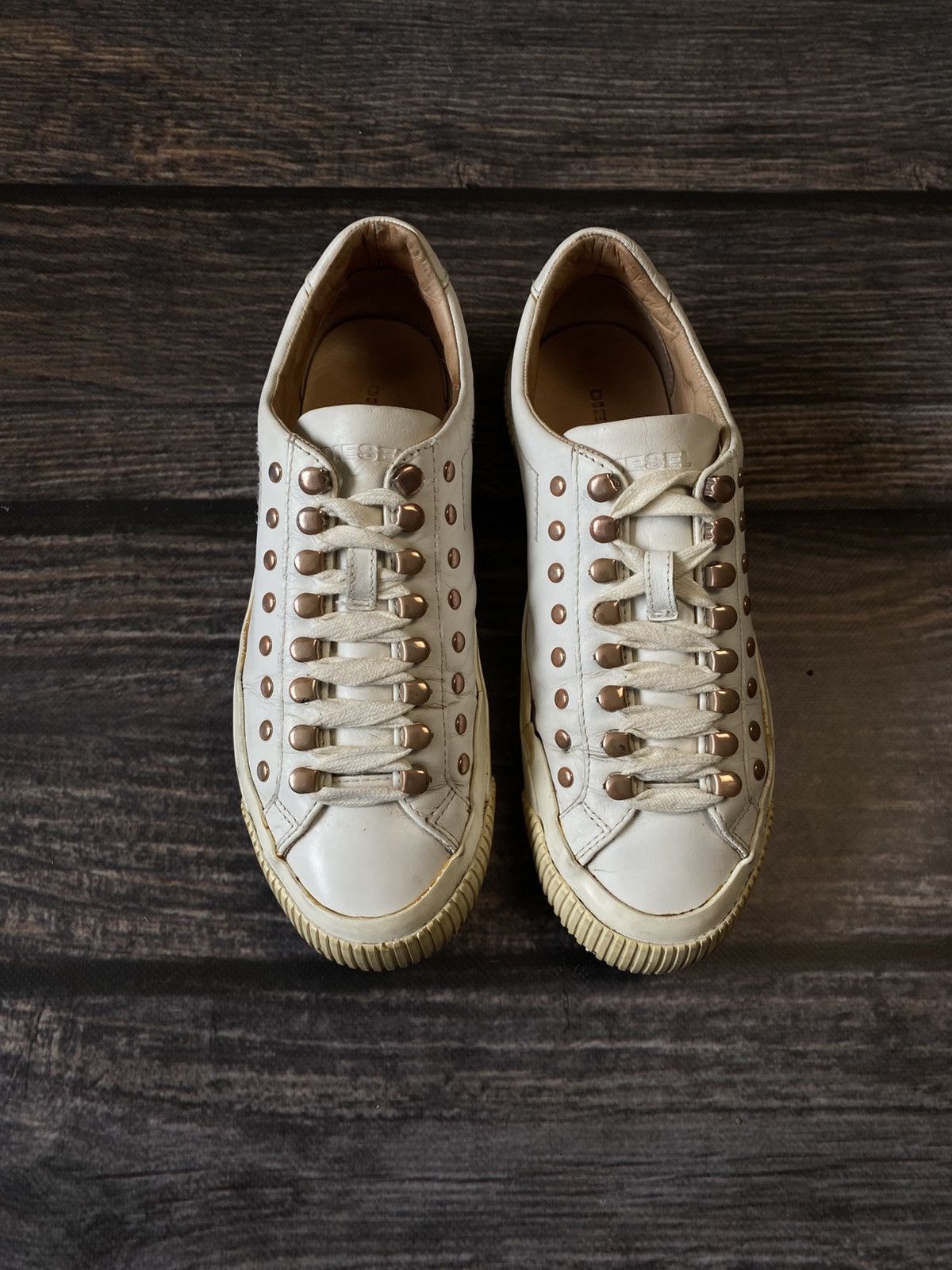 Diesel × Vintage DIESEL vintage leather shoes Size US 9 / IT 39 - 1 Thumbnail